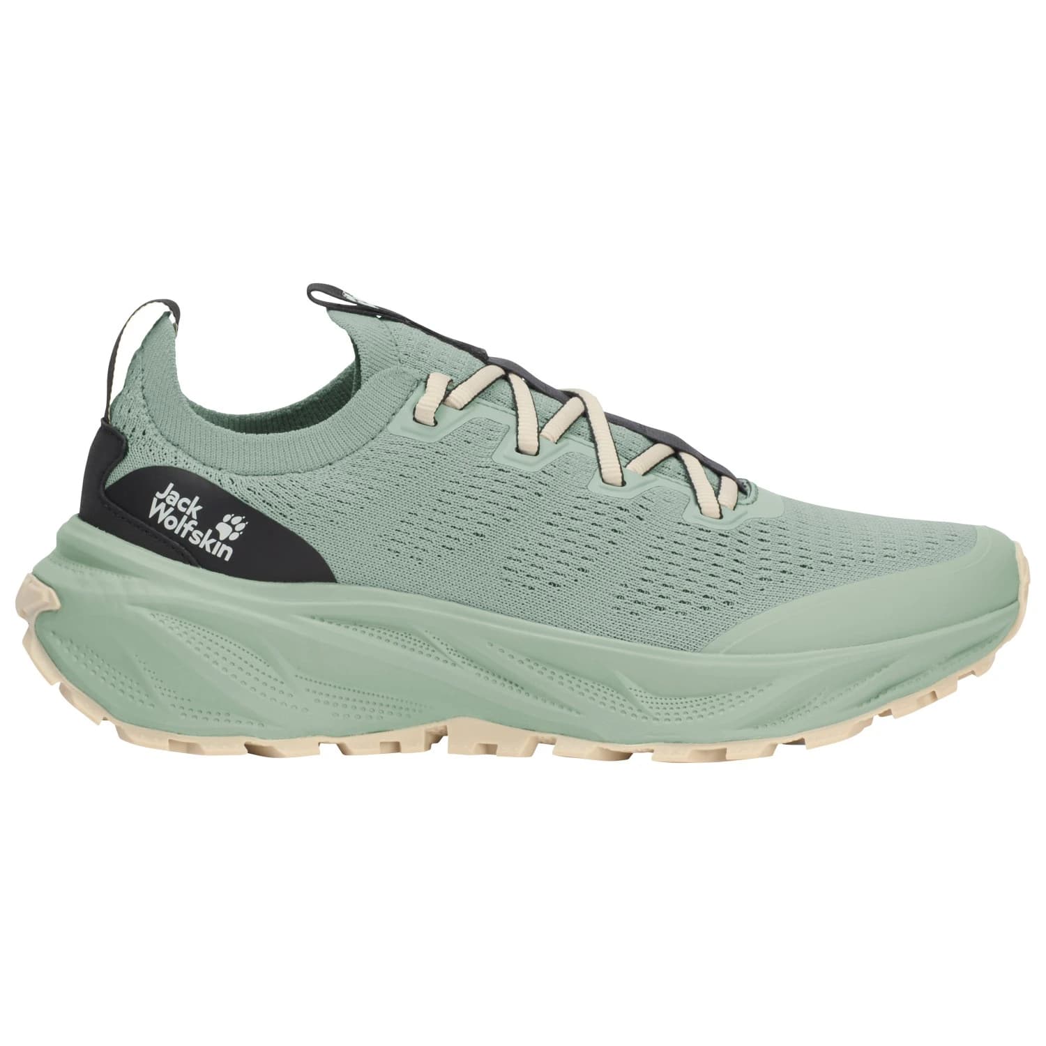 Дамски мултиспорт обувки Jack Wolfskin Women's PS Trail Knit Low Multisport shoes - Green Zinnia