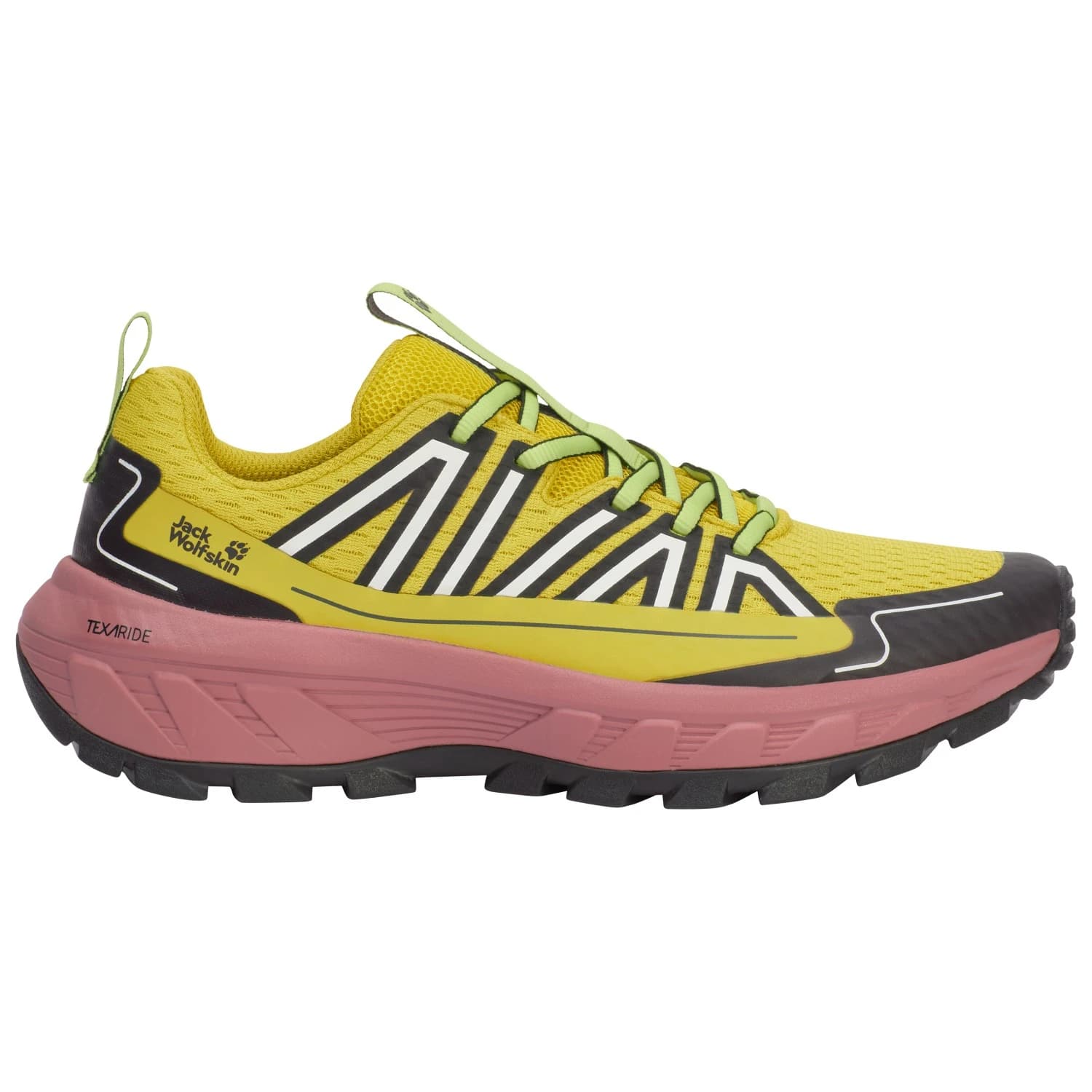 Дамски мултиспорт обувки Jack Wolfskin Women's Wild Hike Low Multisport shoes - Chartreuse