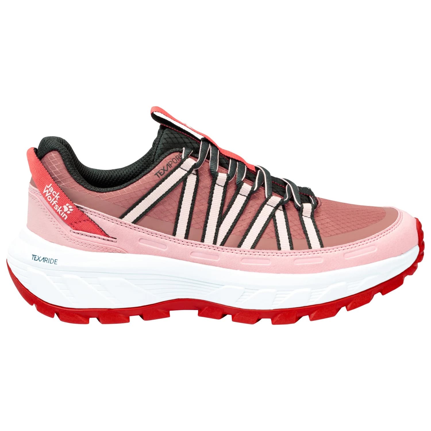 Дамски мултиспорт обувки Jack Wolfskin Women's Wild Hike Texapore Low Multisport shoes - Rosegarden