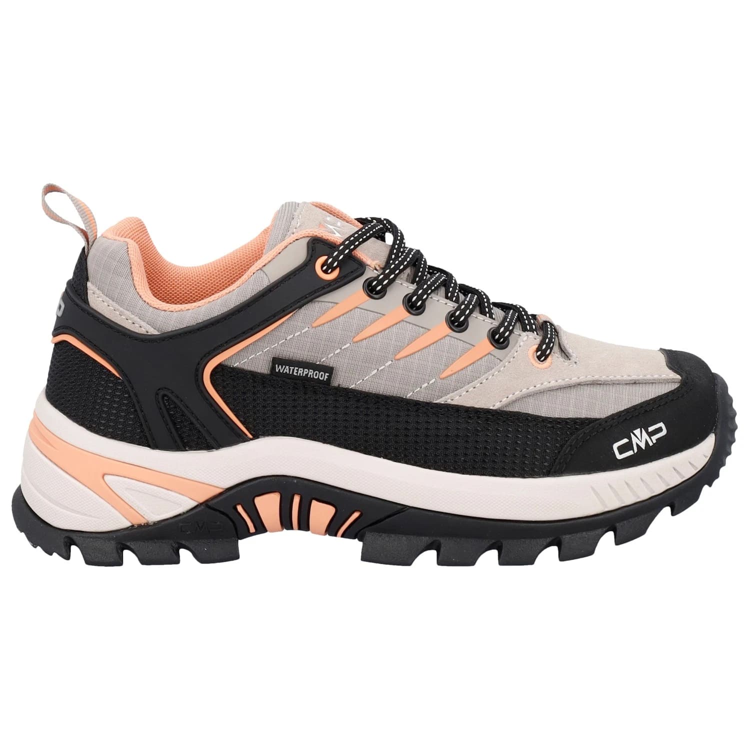 Дамски мултиспорт обувки CMP Women's Rigel 2.0 Low Trekking Shoes WP Multisport shoes - Sabbia / Salmone