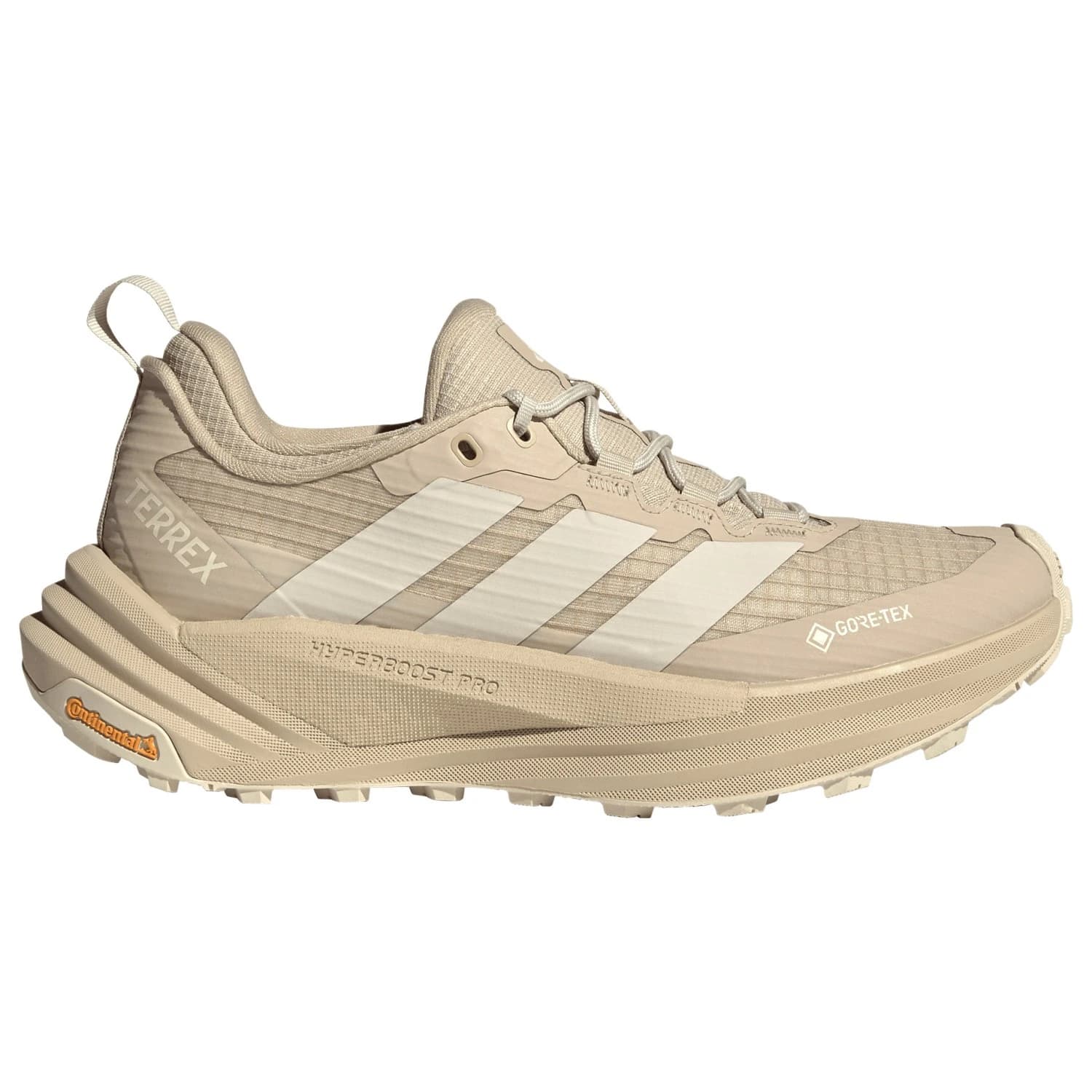 Дамски мултиспорт обувки adidas Terrex Women's Freehiker 3 Low GTX Multisport shoes - Khaki Three / Wonder Alumina / Off White