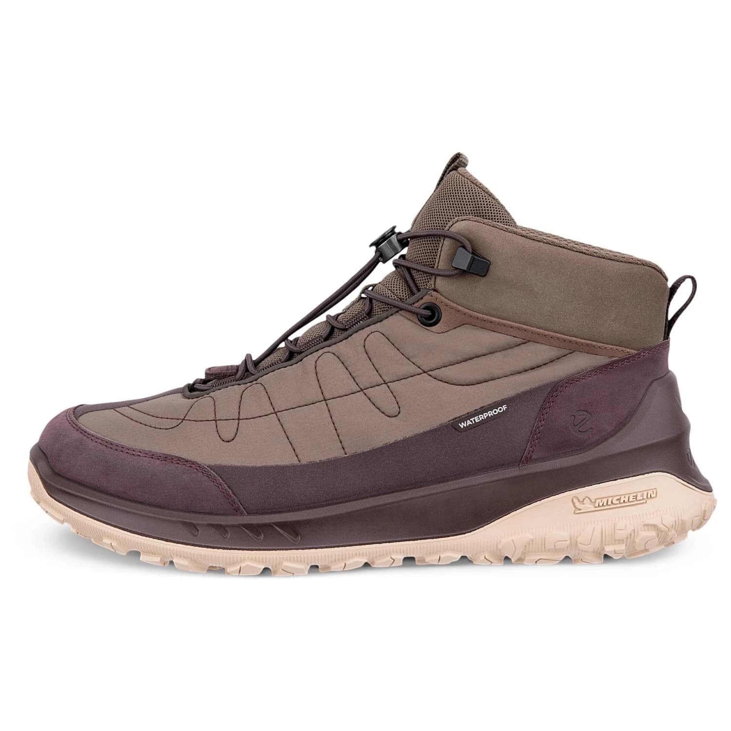 Дамски мултиспорт обувки Ecco Women's Ult-Trn Mid-Cut WP Multisport shoes - Raisin / Marron / Marron