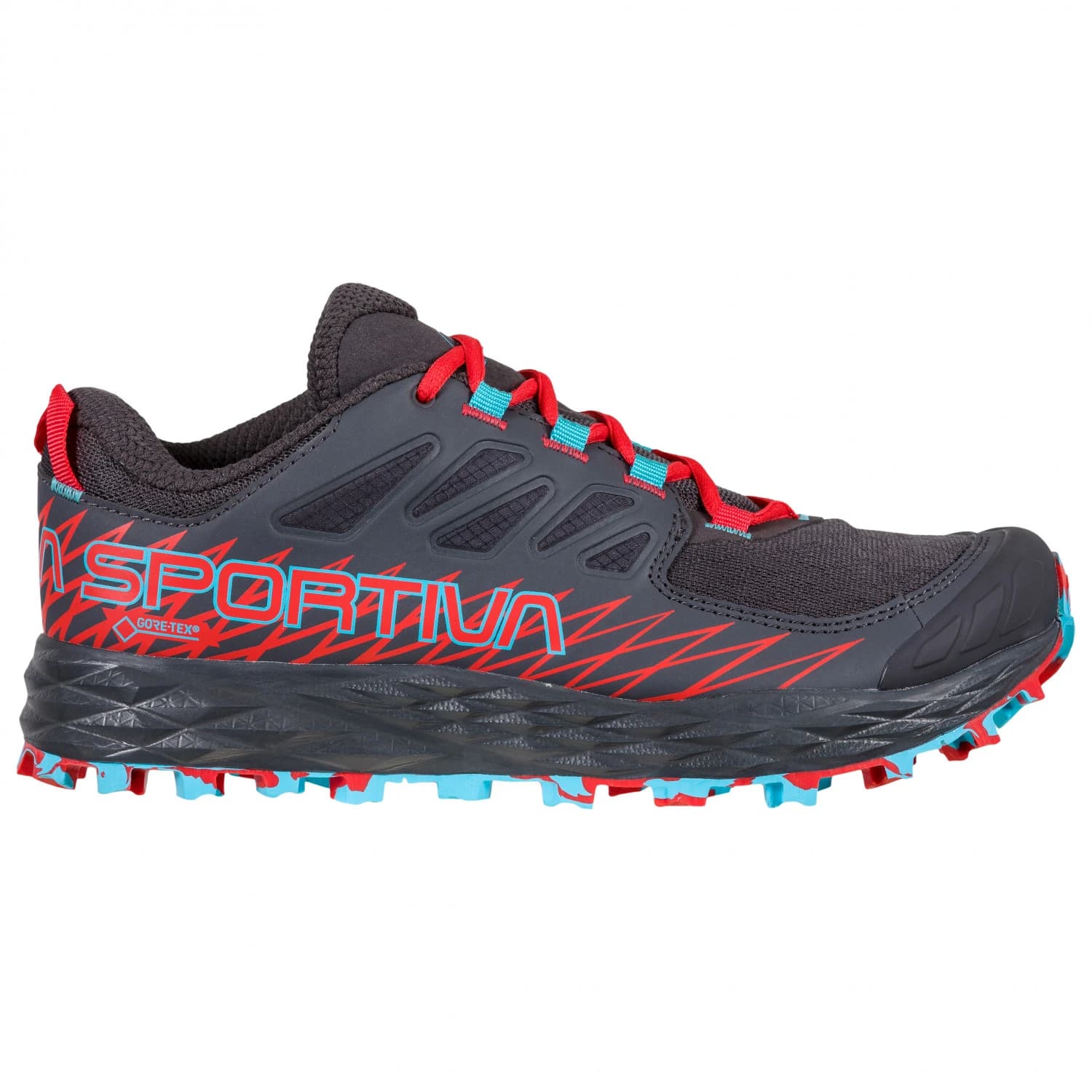 Дамски маратонки La Sportiva Women's Lycan GTX Trail running shoes - Carbon / Hibiscus