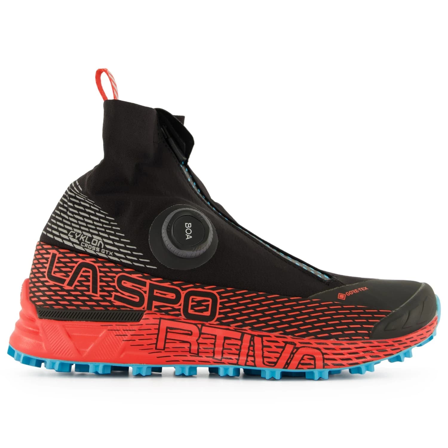 Дамски маратонки La Sportiva Women's Cyklon Cross GTX Trail running shoes - Black / Hibiscus