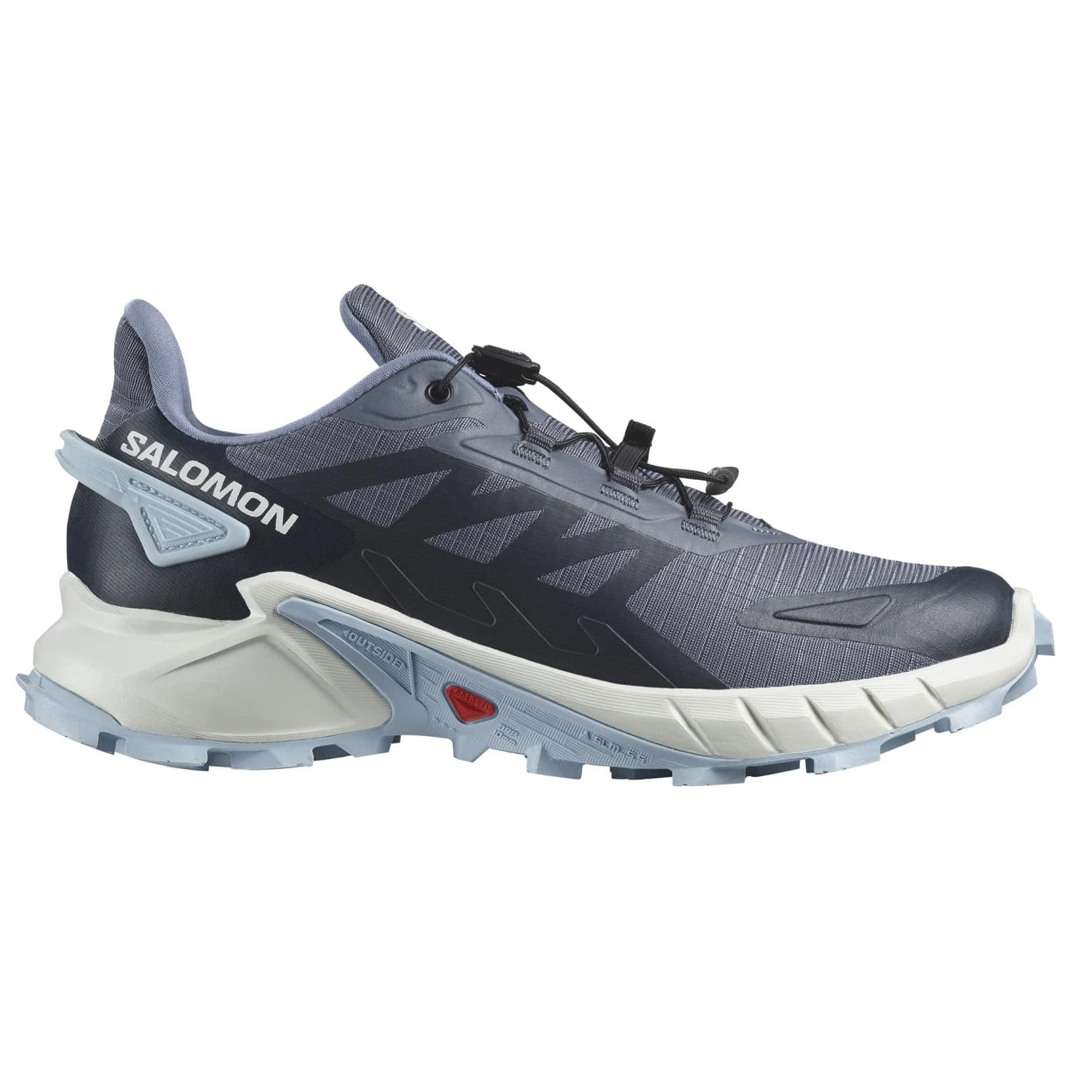 Маратонки Salomon Women's Supercross 4 Trail running shoes - Grisaille / White / Cashmere Blue