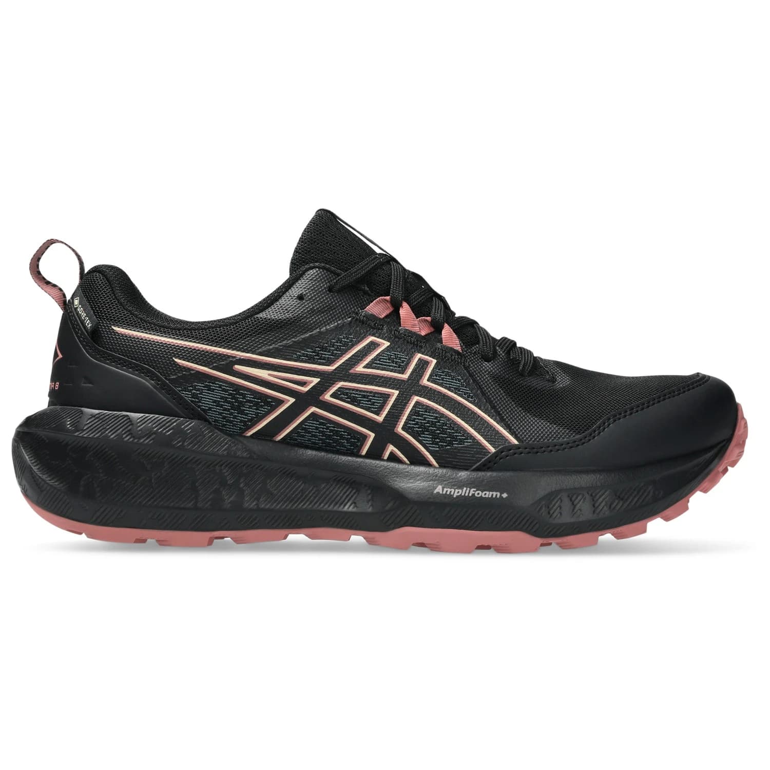 Дамски маратонки Asics Women's Gel-Sonoma 8 GTX Trail running shoes - Black / Apricot Crush