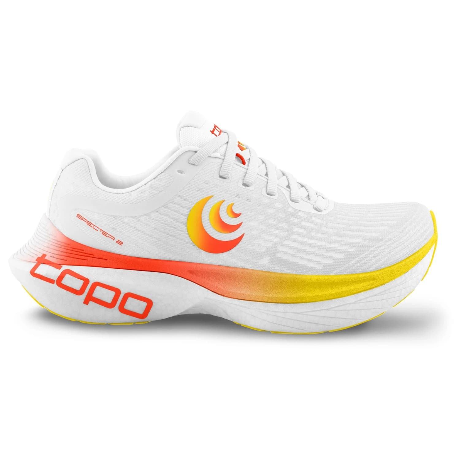 Дамски обувки за бягане Topo Athletic Women's Specter 2 Running shoes - White / Sunset