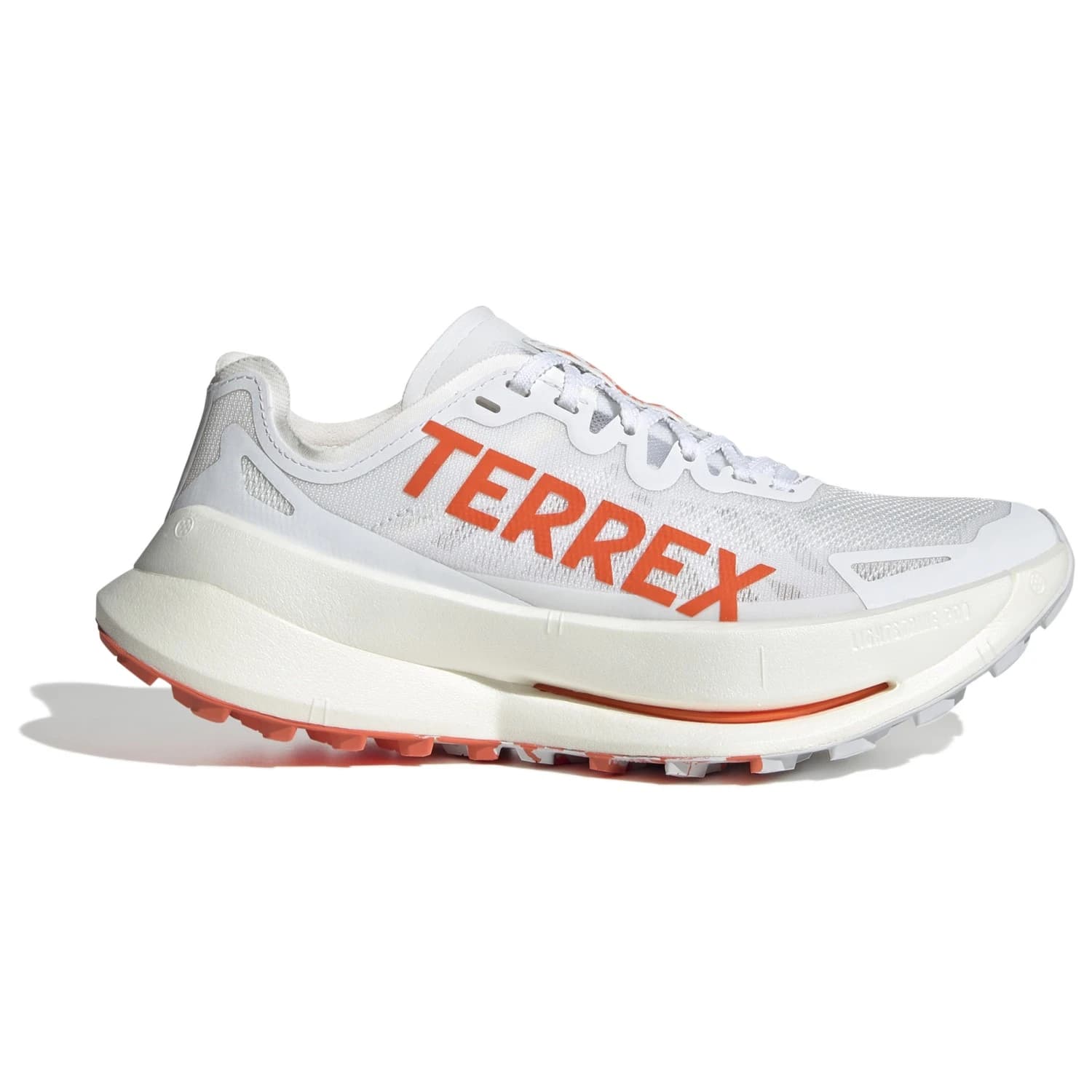 Дамски маратонки adidas Terrex Women's Agravic Speed Ultra Trail running shoes - Ftwr White / Impact Orange / Dash Grey