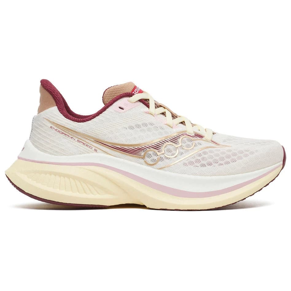 Дамски маратонки Saucony Women's Endorphin Speed 5 Running shoes - Ivory / Maroon