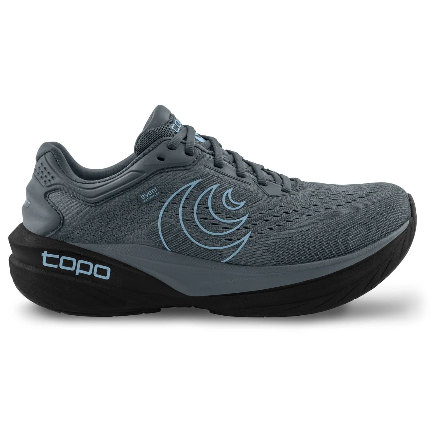 Дамски обувки за бягане Topo Athletic Women's Phantom 4 Waterproof Running shoes - Grey / Blue