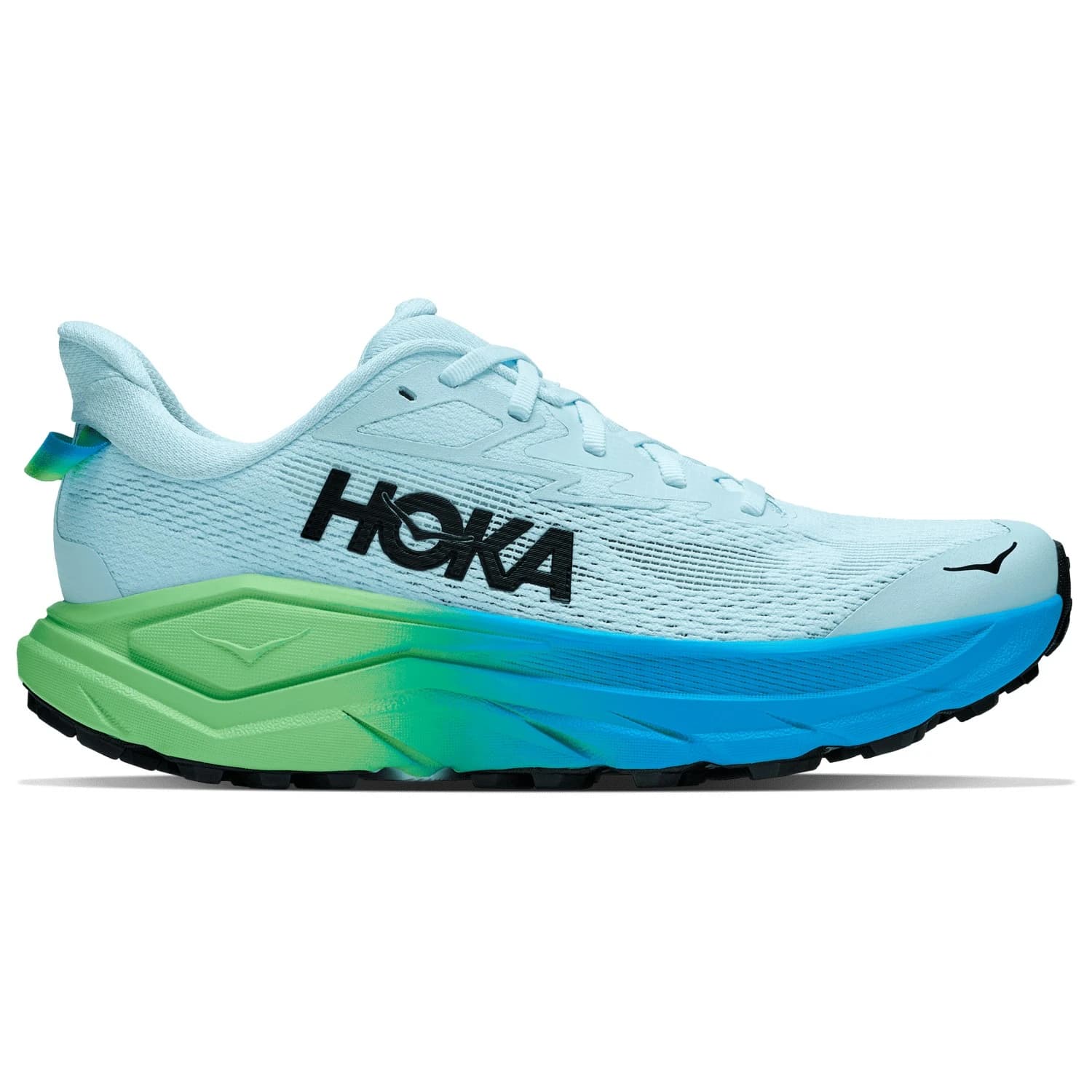 Дамски маратонки HOKA Women's Challenger 8 Trail running shoes - Glimmering Blue / Tart Apple
