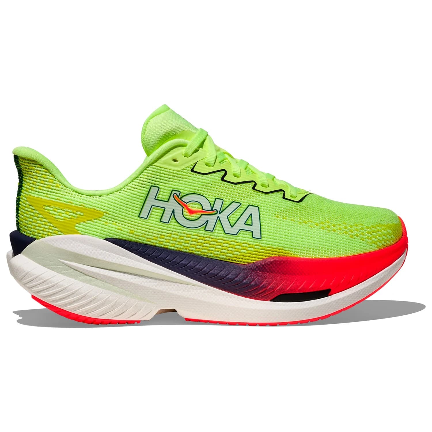 Дамски маратонки HOKA Women's Mach X 3 Running shoes - Neon Yuzu / Squid Ink