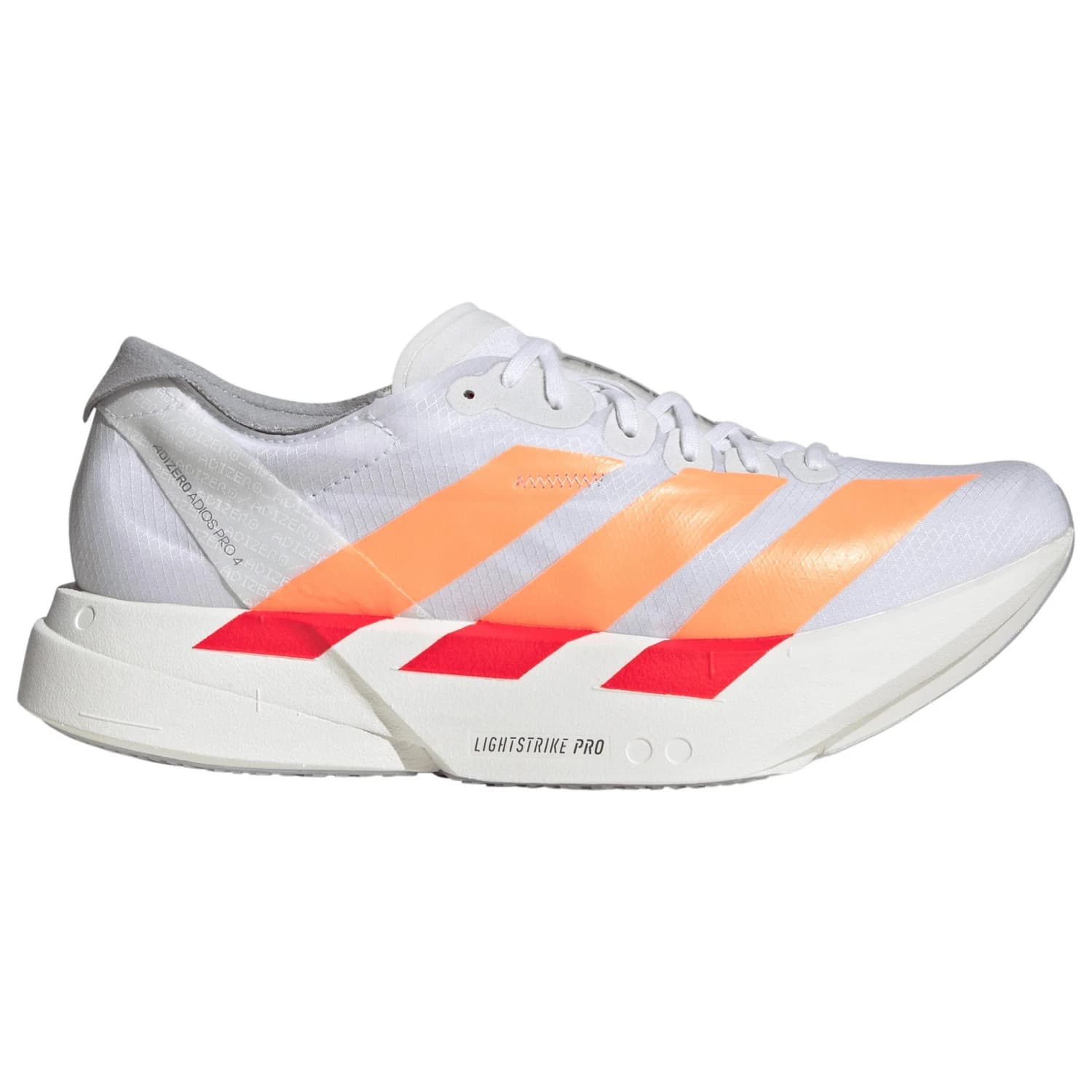 Дамски маратонки adidas Women's Adizero Adios Pro 4 Running shoes - FTWR White / Beam Orange / Lucid Red