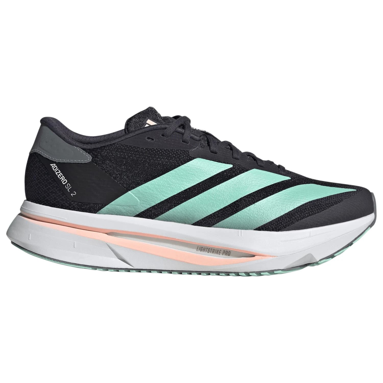 Дамски маратонки adidas Women's Adizero SL2 Running shoes - Aurora Black / Clear Mint / Haze Coral