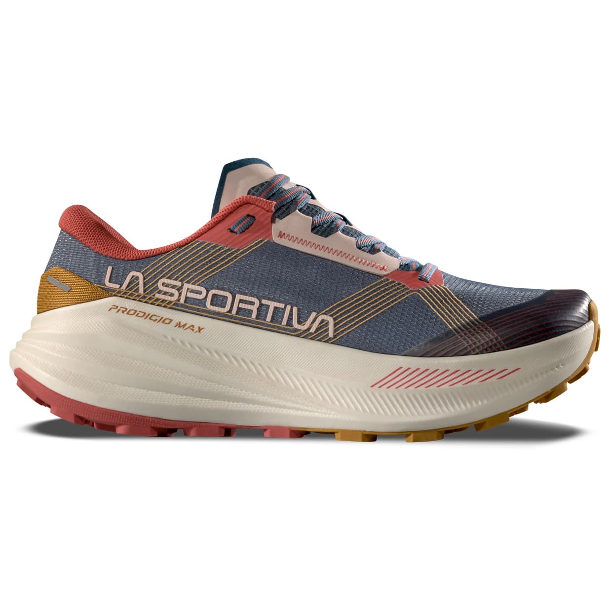 Дамски маратонки La Sportiva Women's Prodigio Max Trail running shoes - Hurricane / Mineral Red
