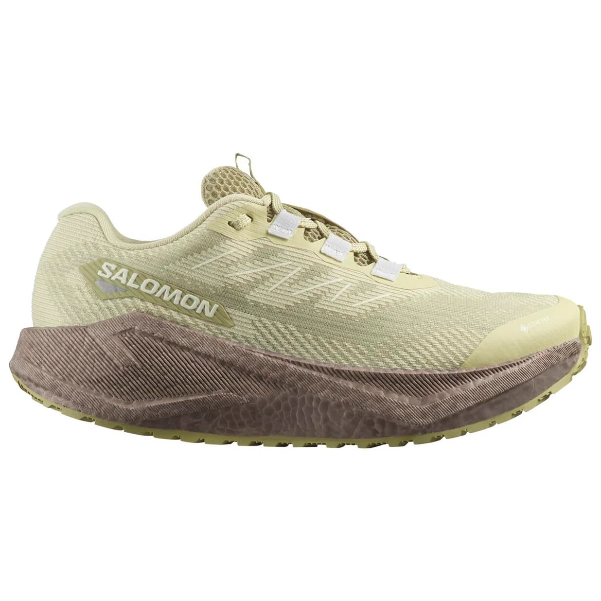 Дамски маратонки Salomon Women's Aero Blaze 3 Grvl GTX Running shoes - Green Haze / Iron / Ice Flow
