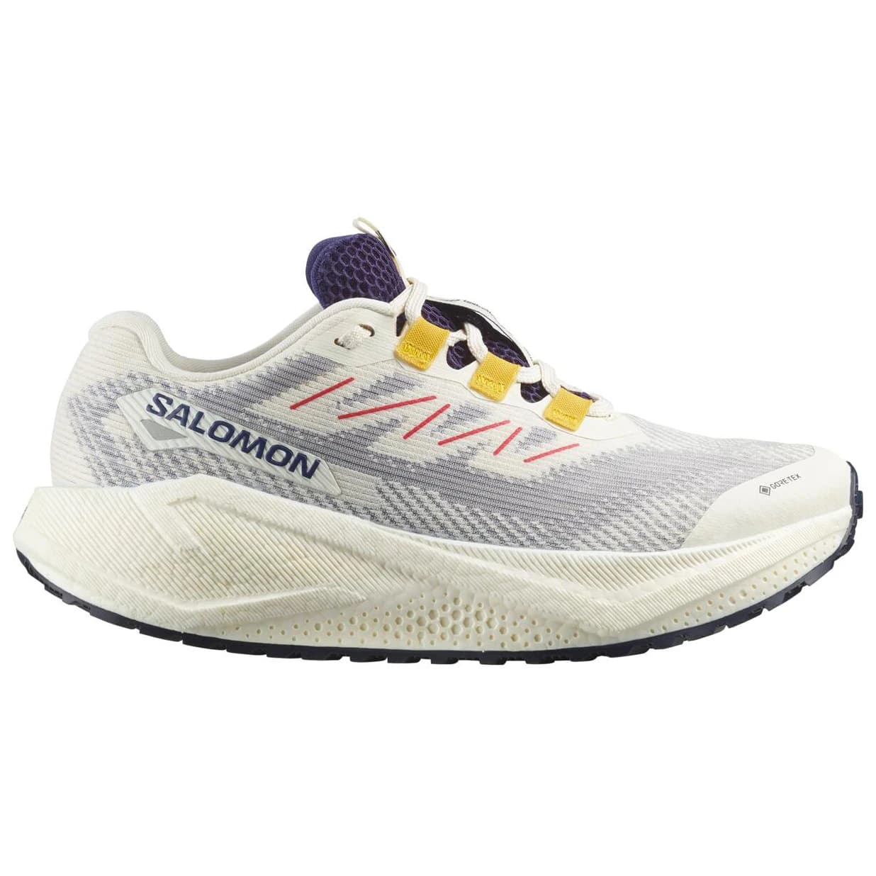 Дамски маратонки Salomon Women's Aero Blaze 3 Grvl GTX Running shoes - Vanilla Ice / Astral Aura / Lemon