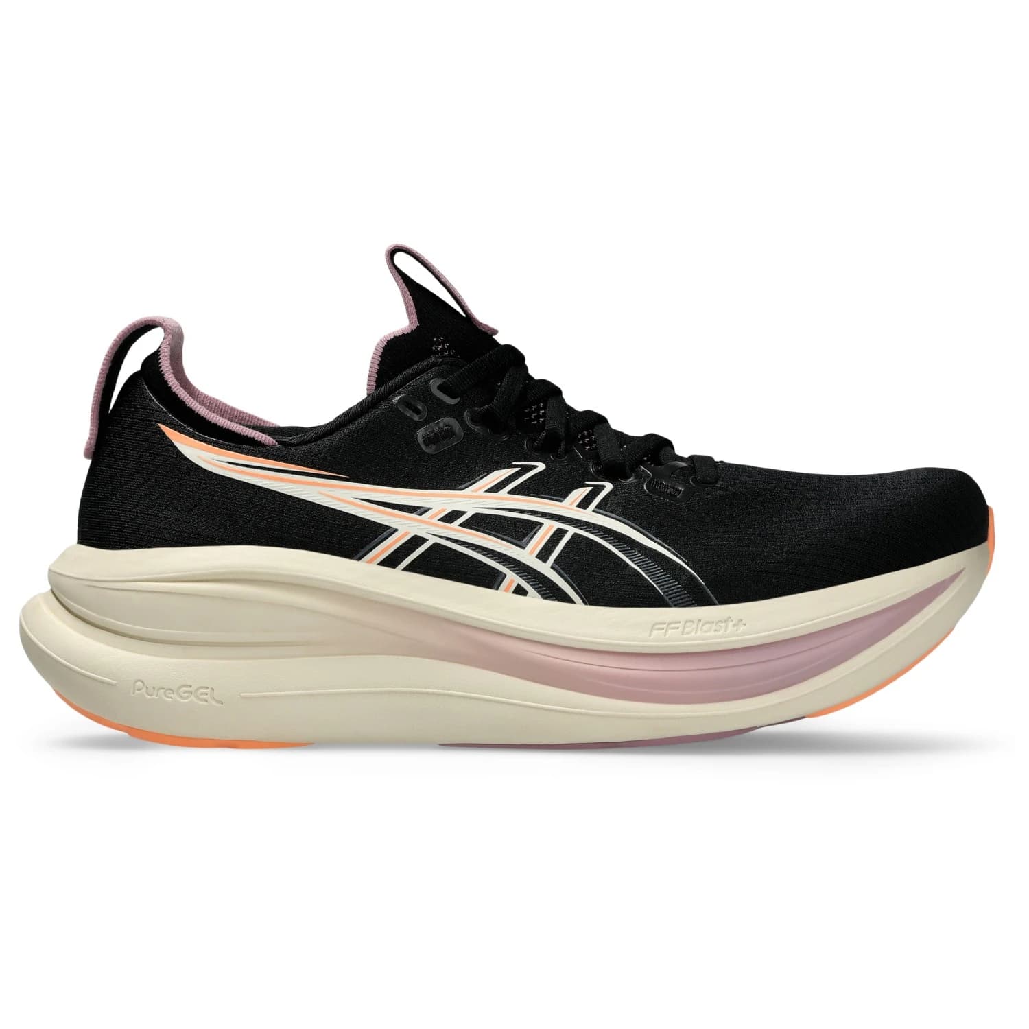 Дамски маратонки Asics Women's Gel-Nimbus 28 Running shoes - Black / Taro Purple