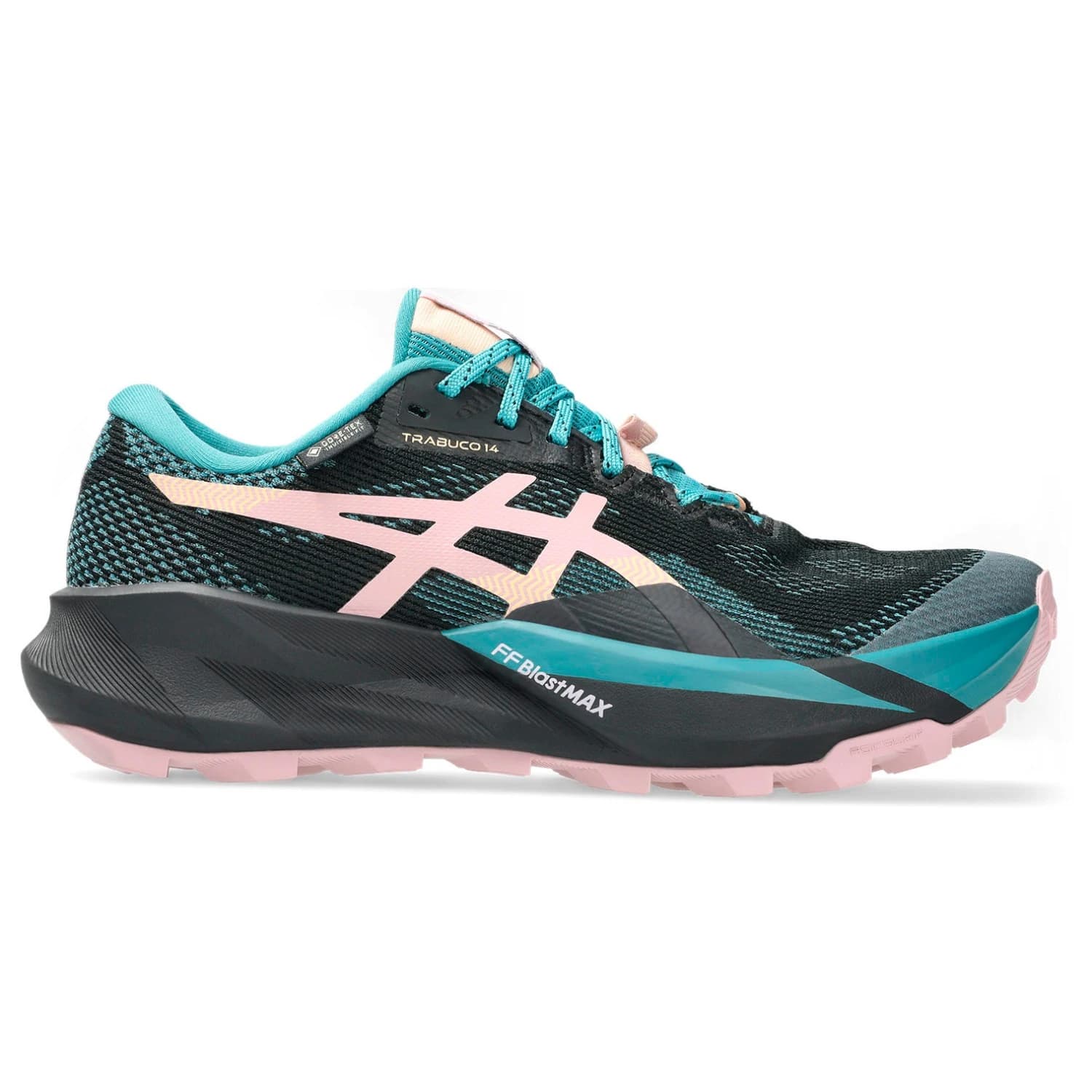 Дамски маратонки Asics Women's Trabuco 14 GTX Trail running shoes - Black / Morganite
