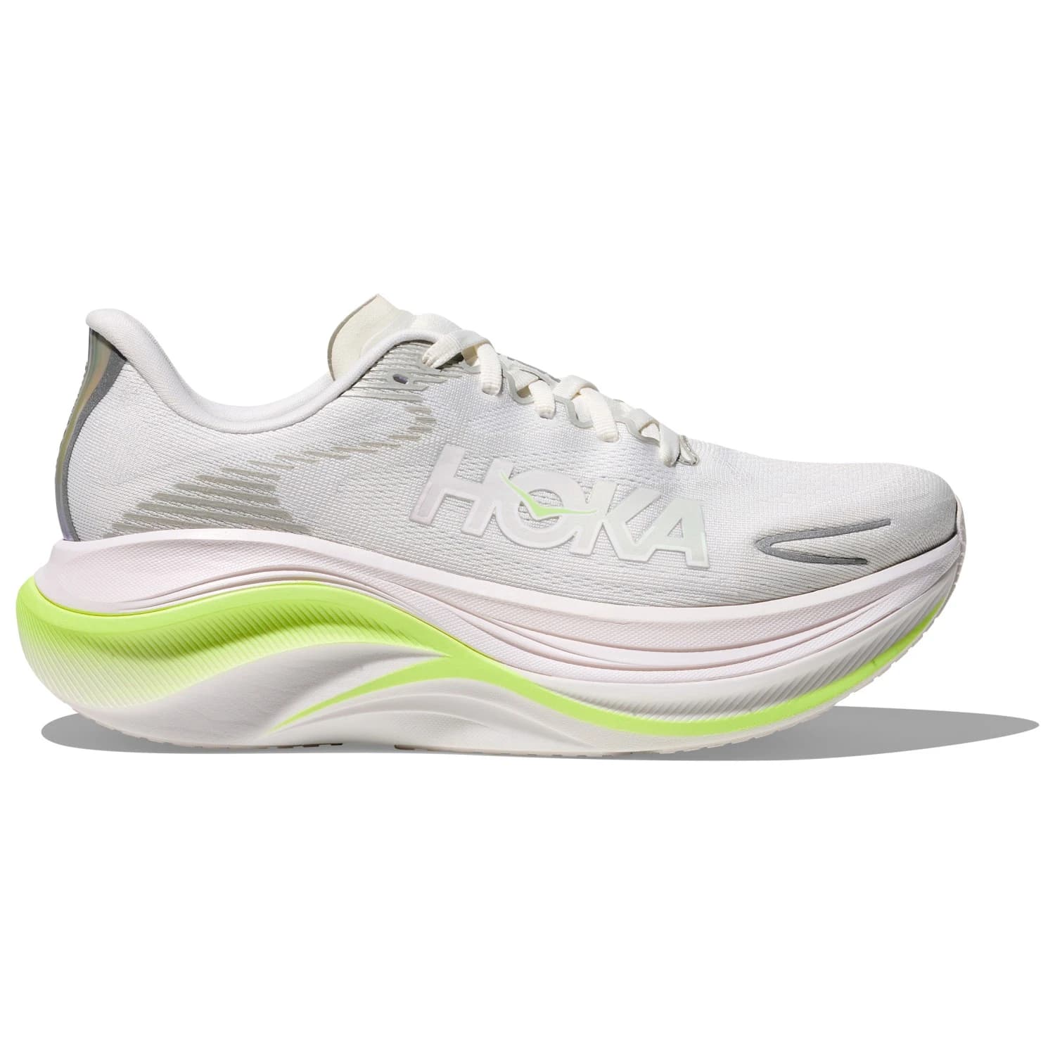 Дамски маратонки HOKA Women's Skyward X 2 Running shoes - White / Neon Yuzu