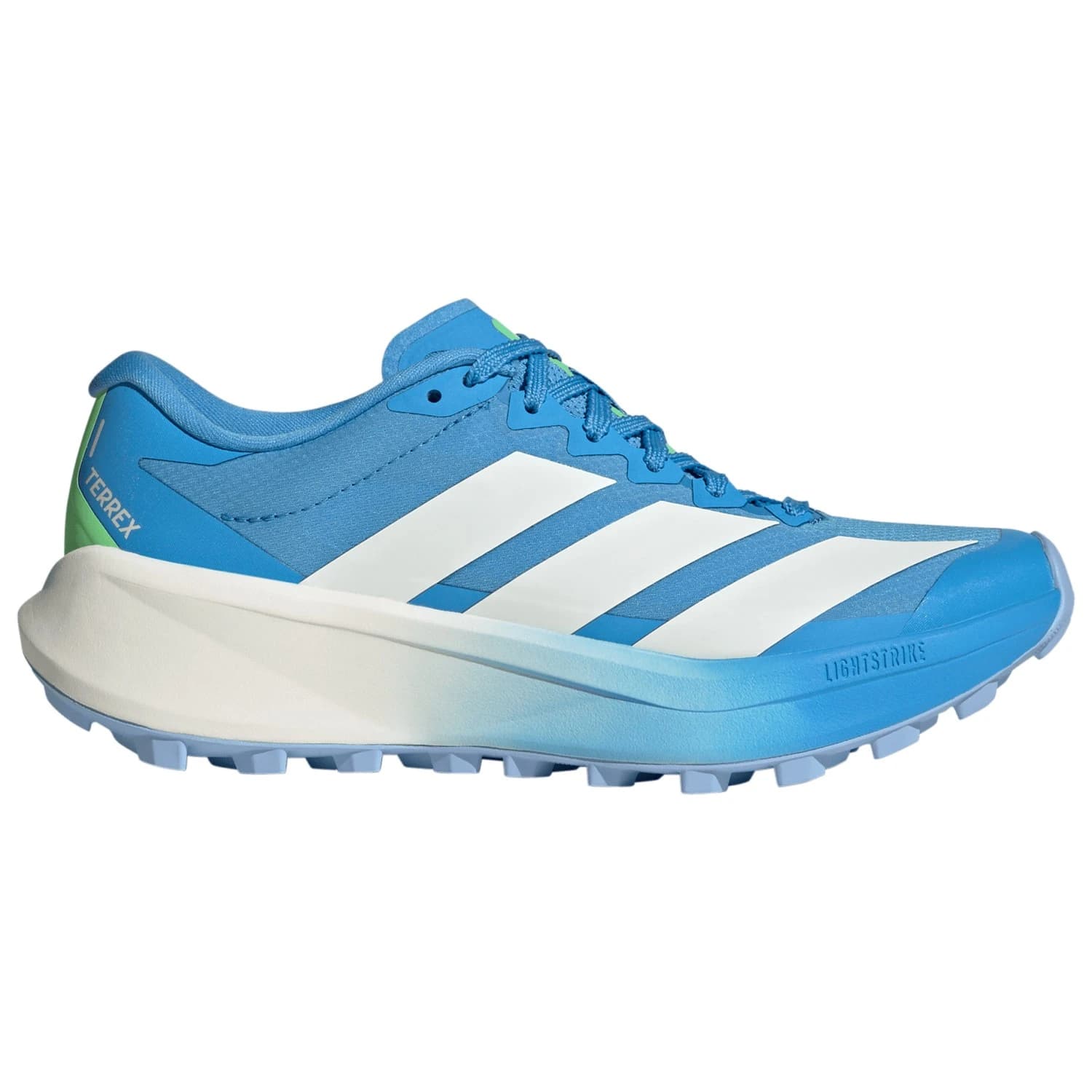 Дамски маратонки adidas Terrex Women's Agravic 4 Trail running shoes - Blue Burst / Off White / Lime Burst