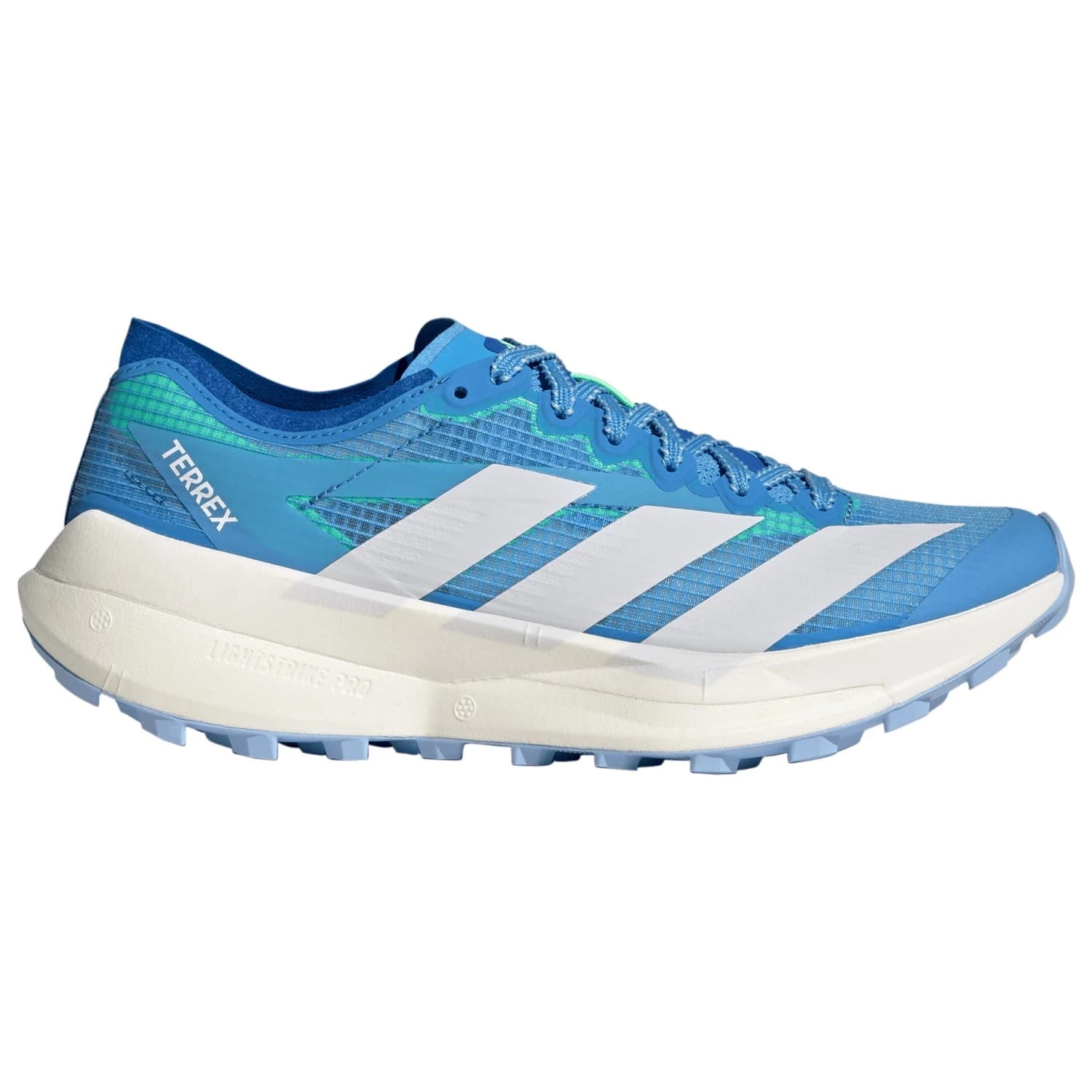 Дамски маратонки adidas Terrex Women's Agravic Speed 2 Trail running shoes - Blue Burst / Dash Grey / Lime Burst