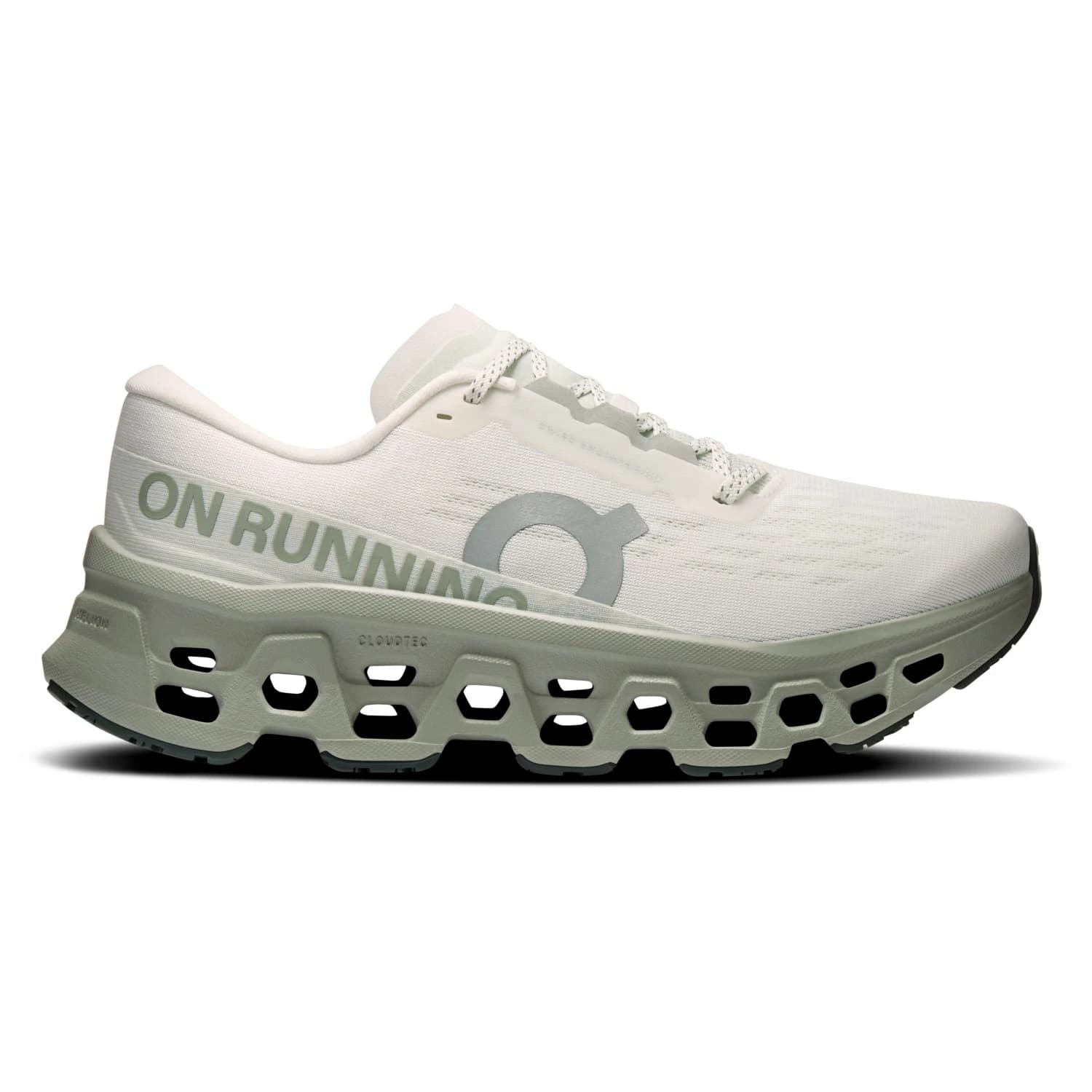 Дамски маратонки On Women's Cloudmonster 3 Running shoes - Ivory / Tin