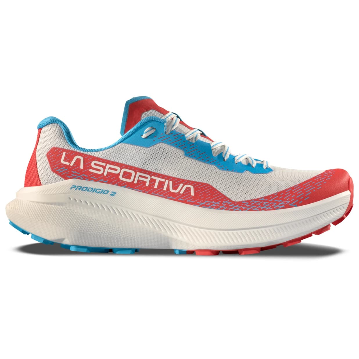 Маратонки La Sportiva Women's Prodigio 2 Trail running shoes - White / Hibiscus