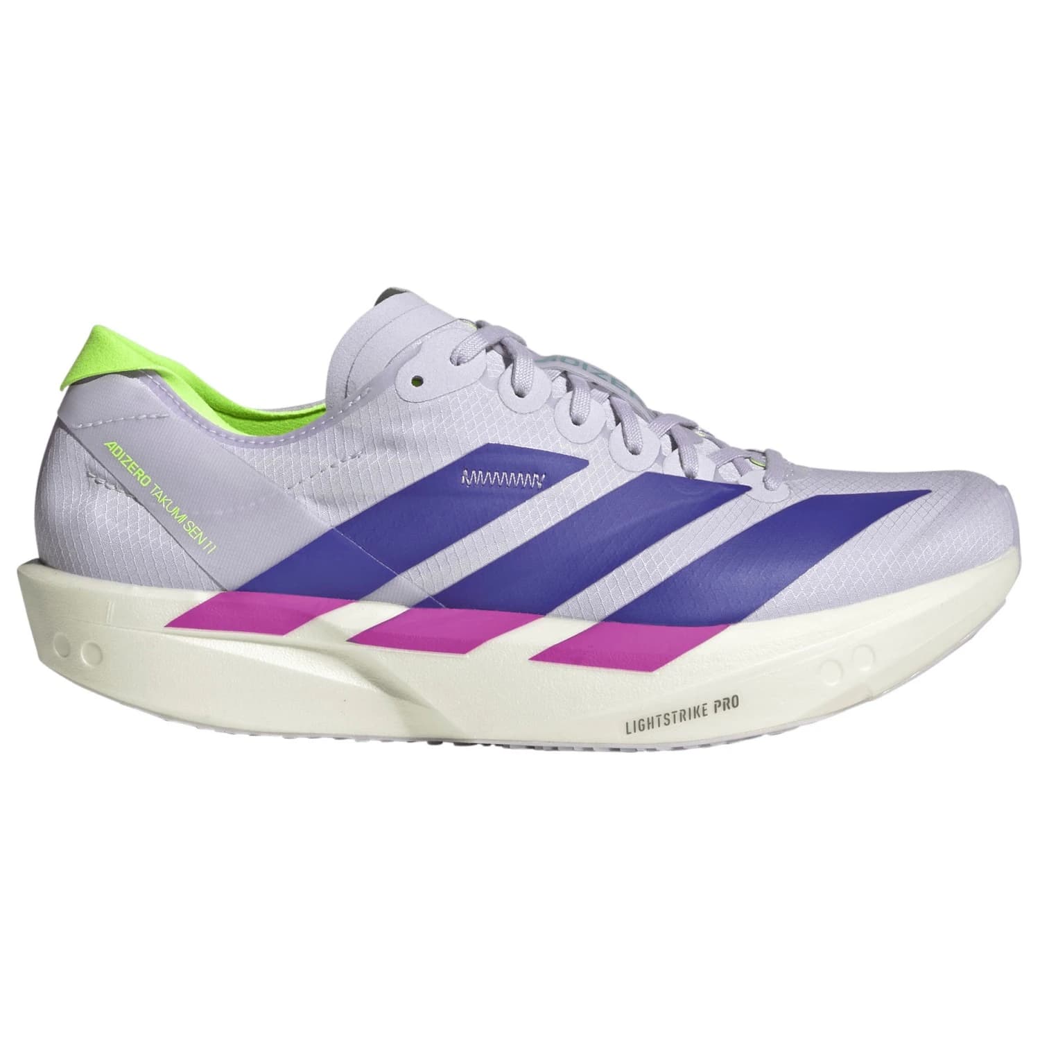 Дамски маратонки adidas Women's Adizero Takumi Sen 11 Running shoes - Purple Tint / Solar Purple / Signal Green