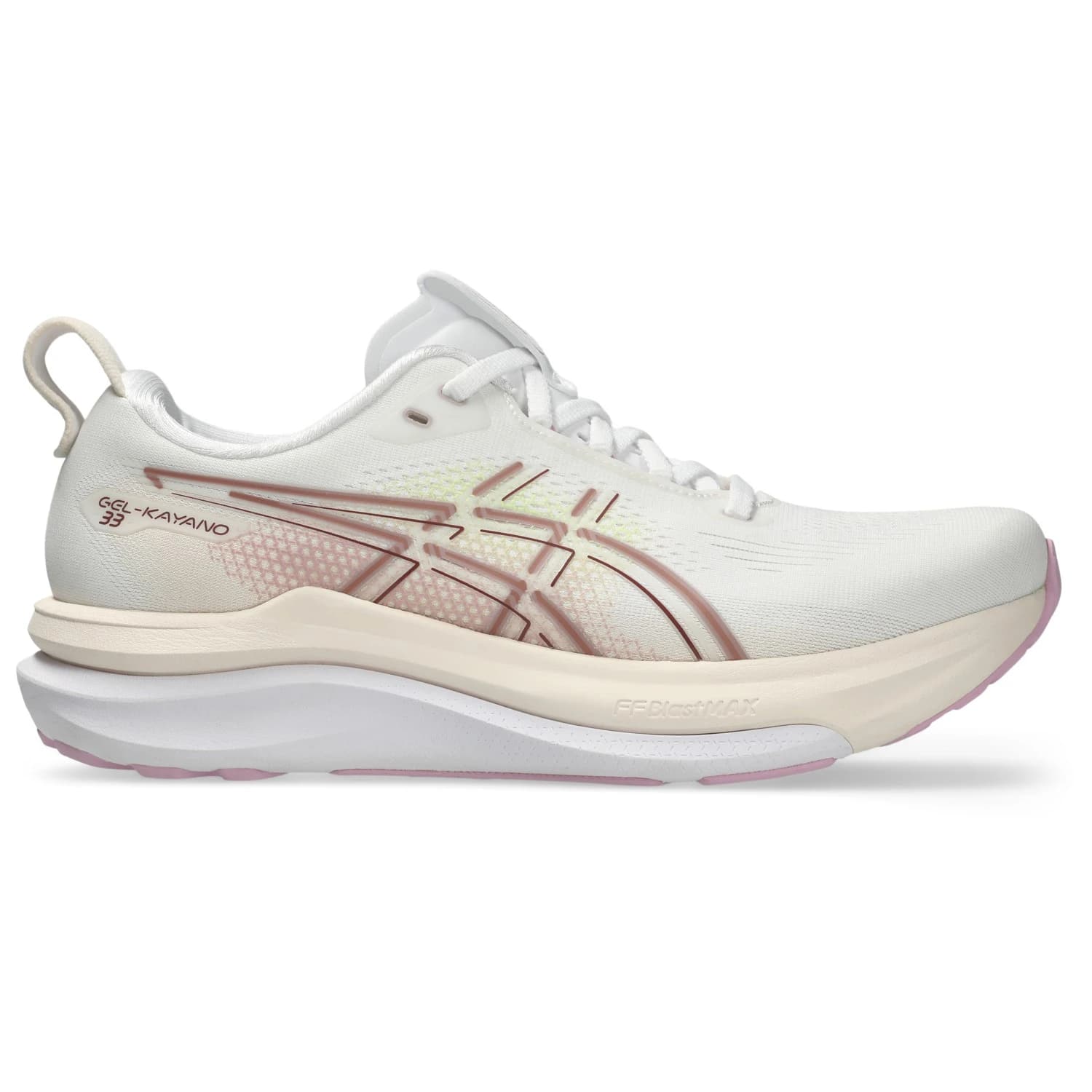 Дамски маратонки Asics Women's Gel-Kayano 33 Running shoes - White / Hazy Lilac