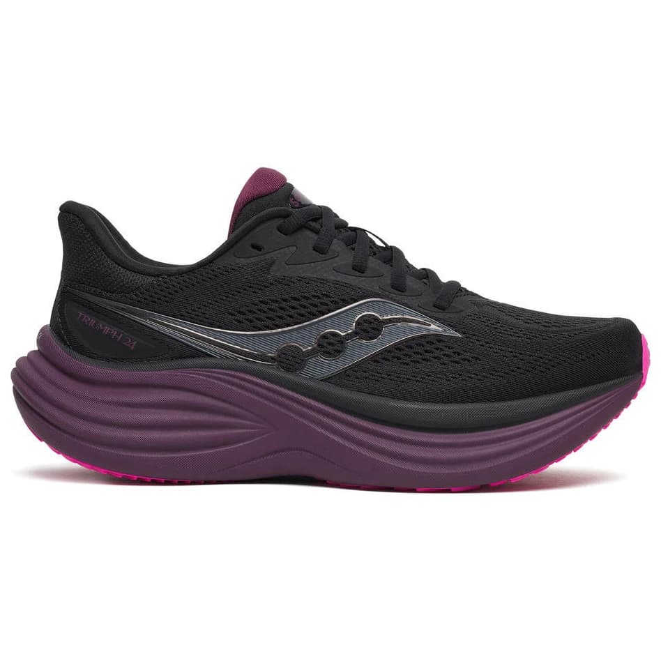 Дамски маратонки Saucony Women's Triumph 24 Running shoes - Black / Syrup