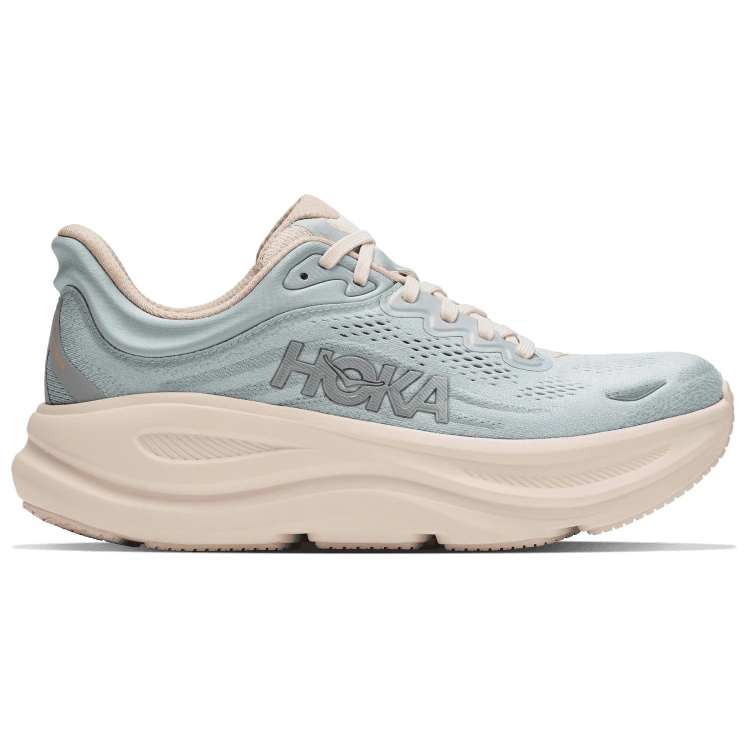 Дамски маратонки HOKA Women's Bondi 9 GLM Running shoes - Alabaster / Mineral Blue