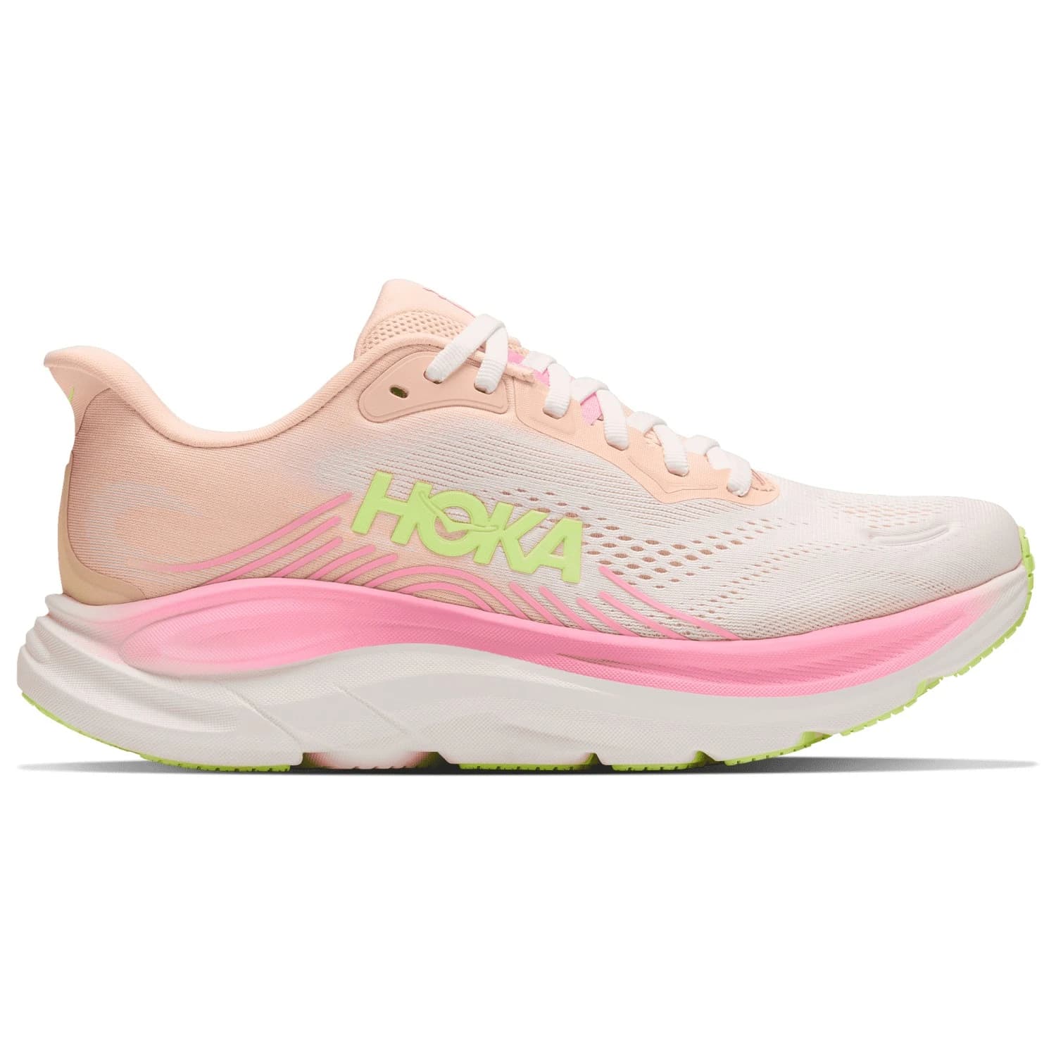 Дамски маратонки HOKA Women's Clifton 11 Running shoes - Tangerine Glow / White