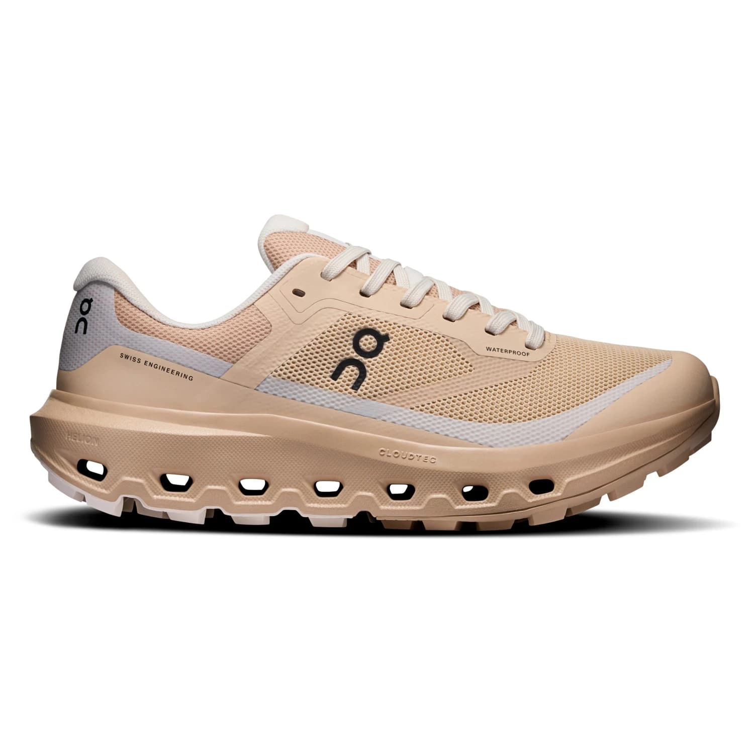 Дамски маратонки On Women's Cloudvista 3 Waterproof Trail running shoes - Sand / Ice