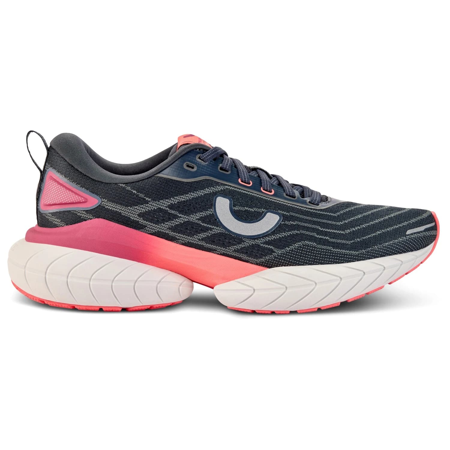 Дамски маратонки True Motion Women's U-TECH Nevos 4 Running shoes - Ebony / Georgia Peach / Hawthorn Rose