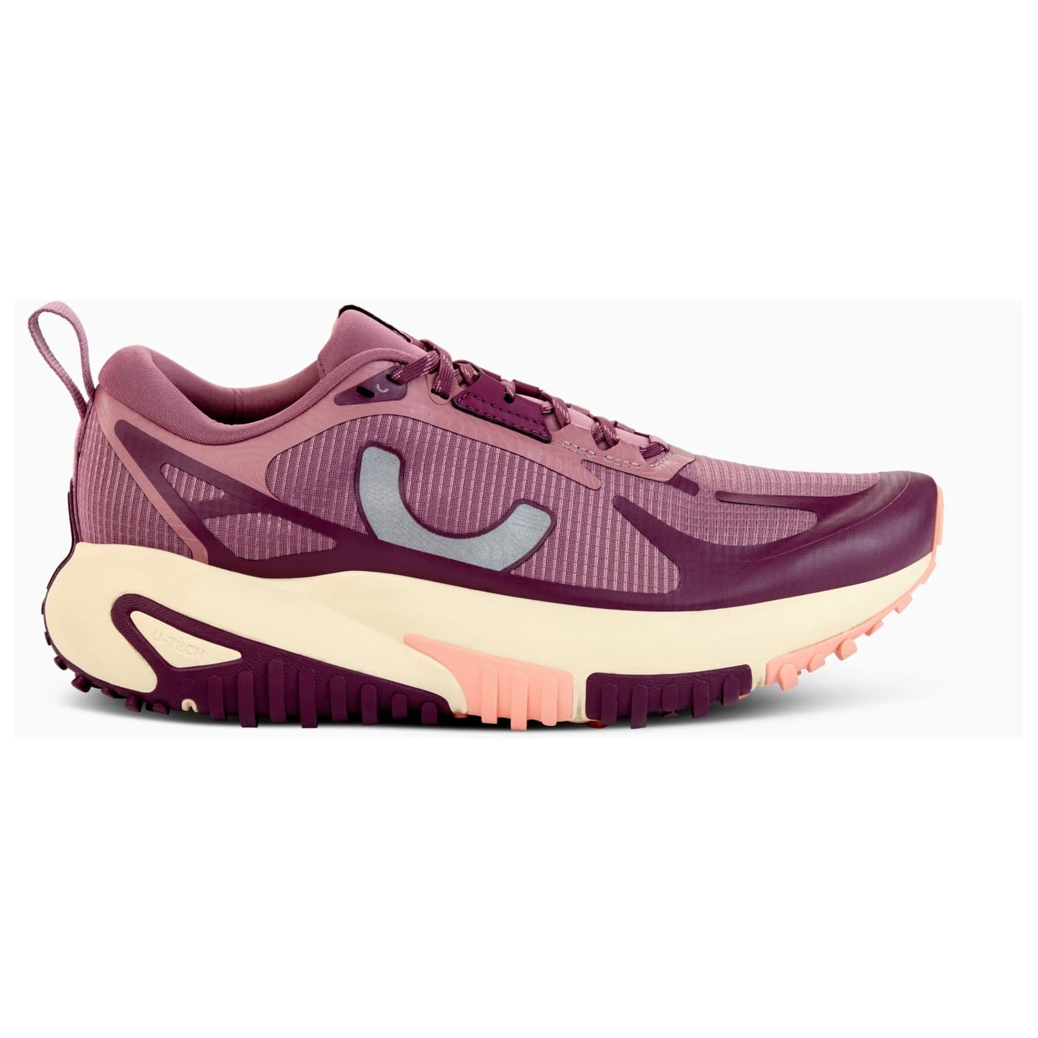 Дамски маратонки True Motion Women's U-TECH Pariah Trail running shoes - Wistful Mauve / White Swan / Salmon