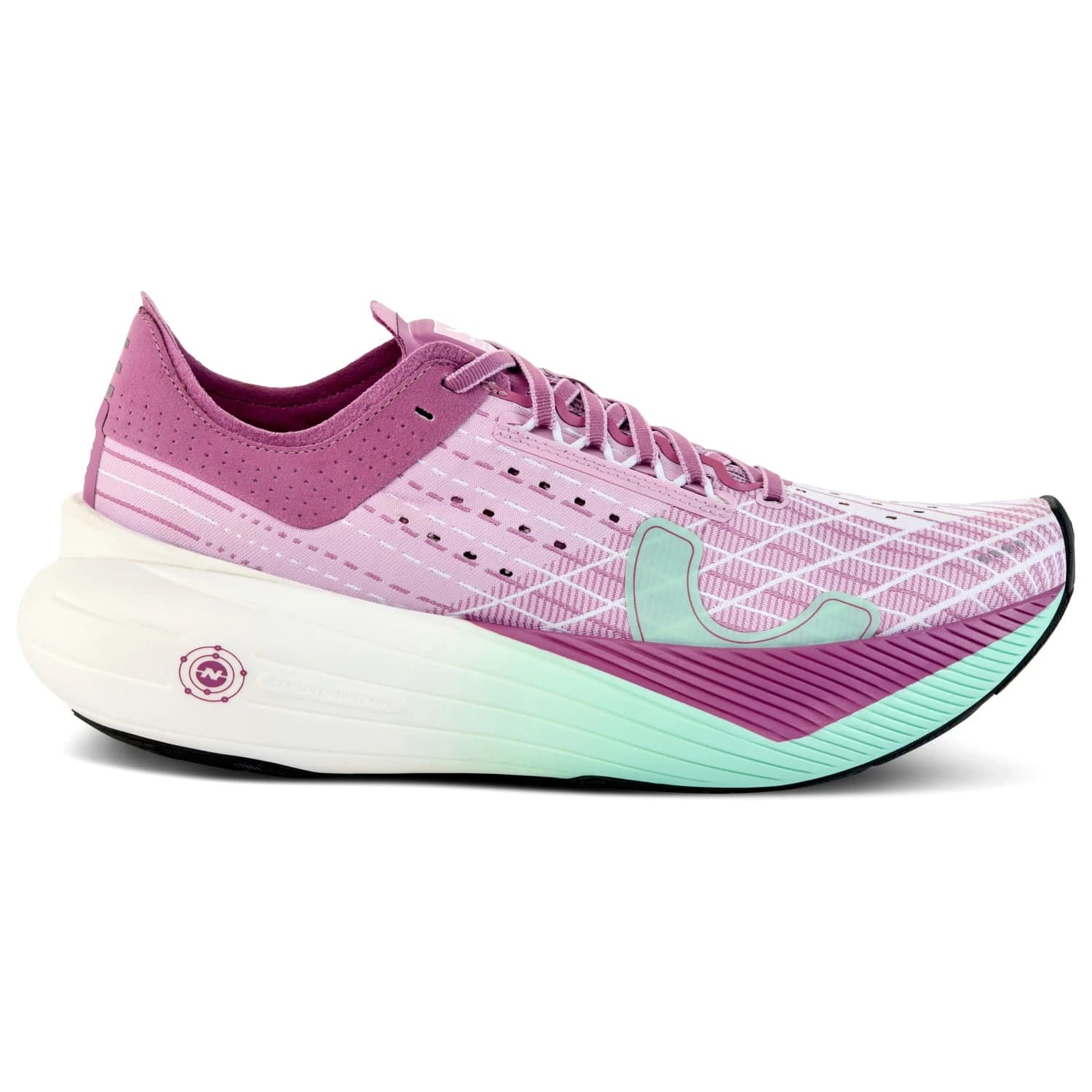Дамски маратонки True Motion Women's U-TECH Solo 2 Running shoes - Bordeaux / Mauve Mist / Brook Green