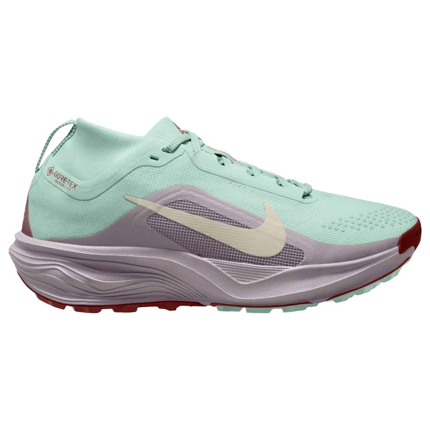 Маратонки Nike Women's ACG Pegasus Trail GTX Trail running shoes - Barely Green / Light Bone / Silver Lilac