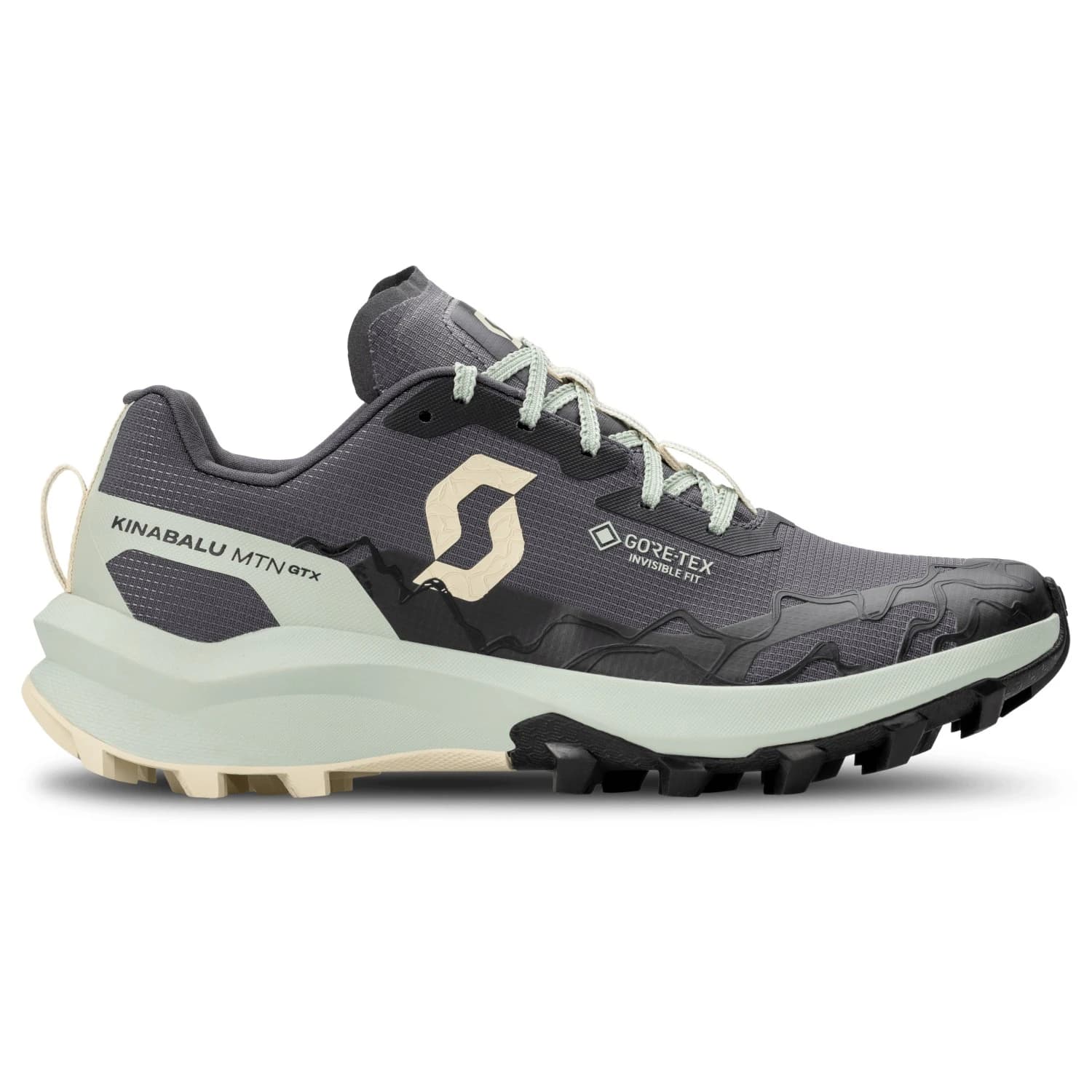 Маратонки Scott Women's Shoe Kinabalu MTN GTX Trail running shoes - Black / Spray Grey