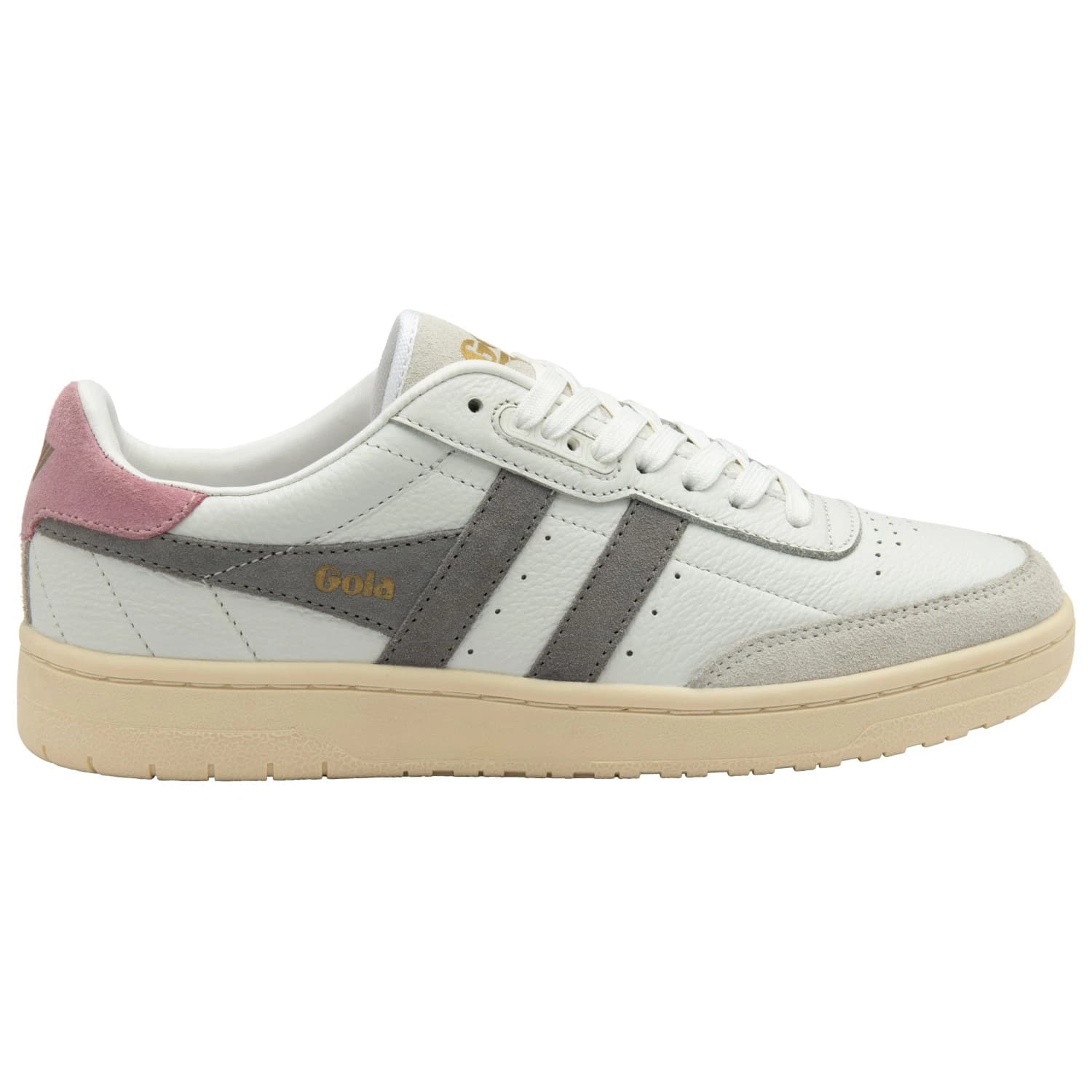 Дамски маратонки Gola Women's Falcon Sneakers - White / Cement / Candy