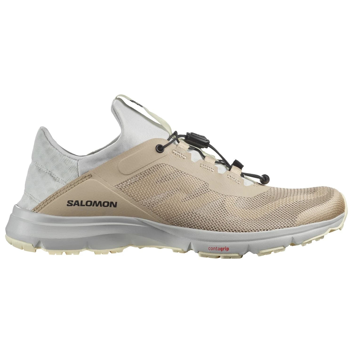 Дамски ежедневни обувки Salomon Women's Amphib Bold 2 Casual shoes - White Pepper / Glacier Gray / Transparent Yellow