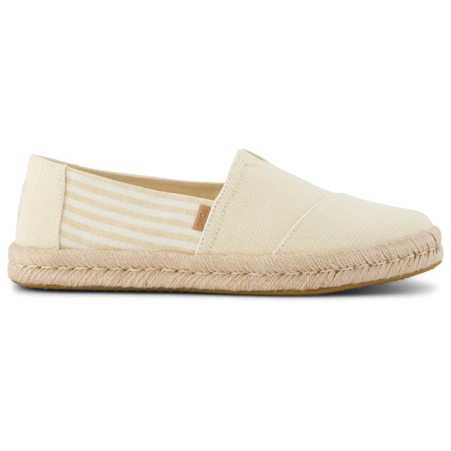 Дамски маратонки TOMS Women's Alpargata Rope 2.0 Sneakers - Beige Stripe