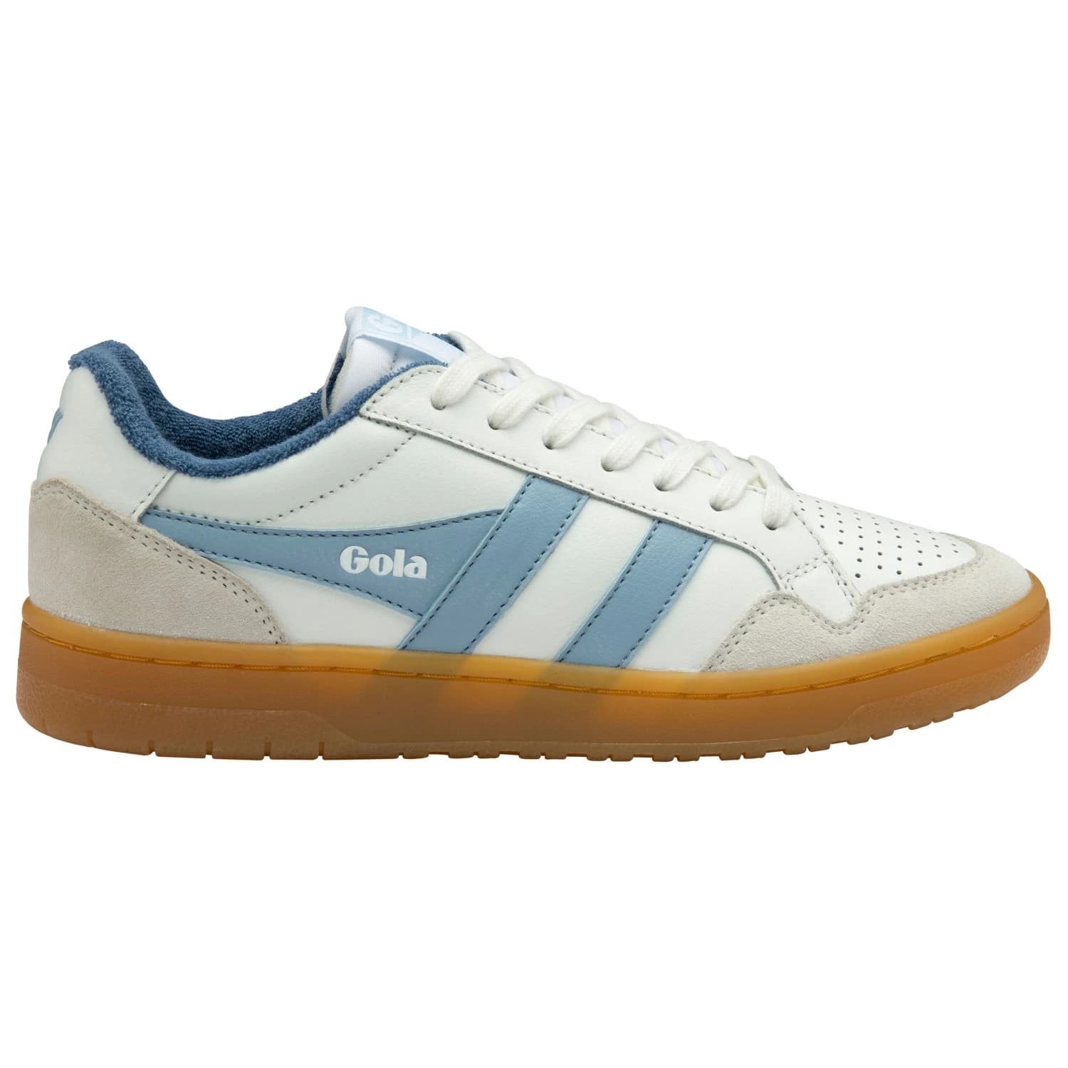 Дамски маратонки Gola Women's Eagle '86 Sneakers - White / Air / Moonlight / Gum