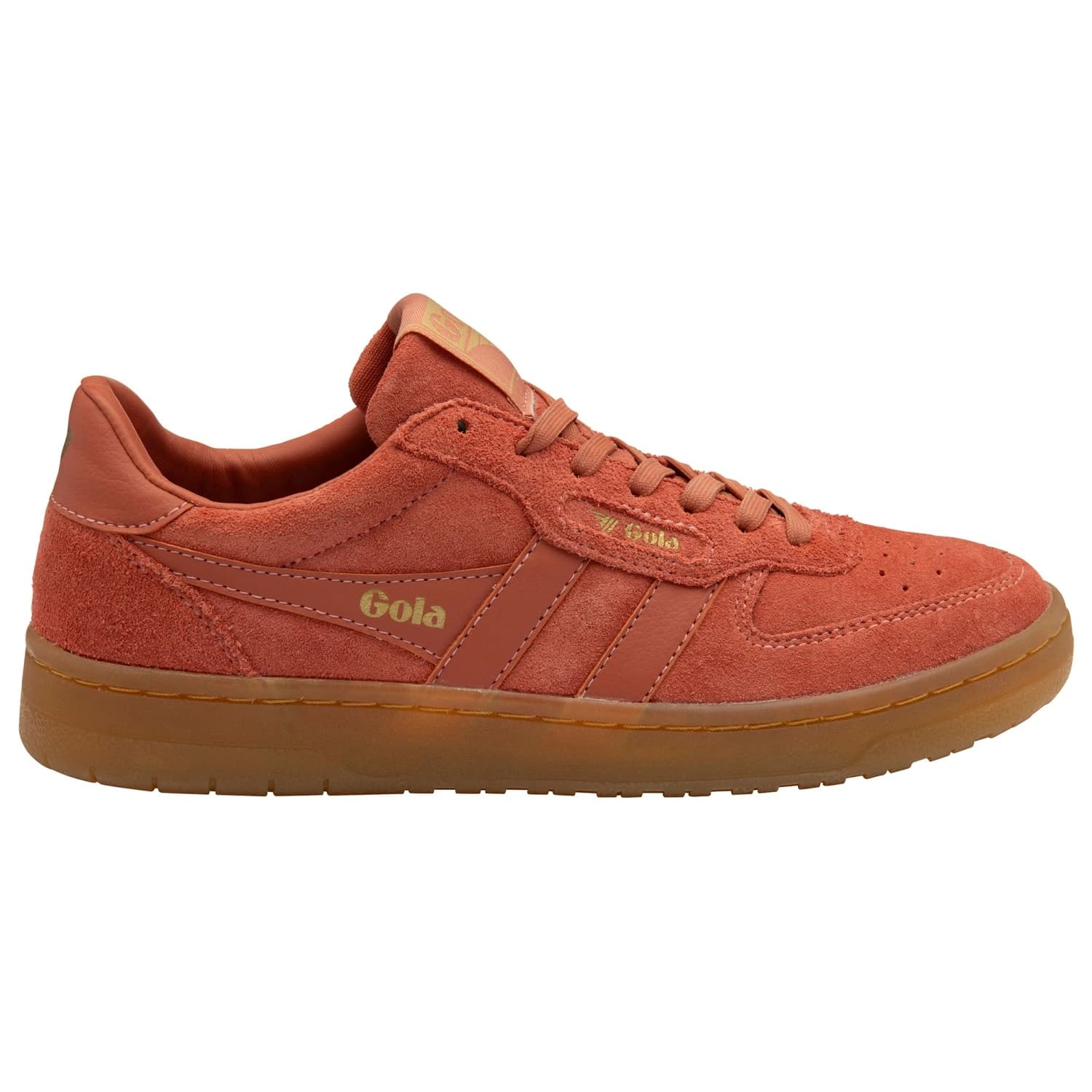 Дамски маратонки Gola Women's Hawk Suede '86 Sneakers - Clay / Gum