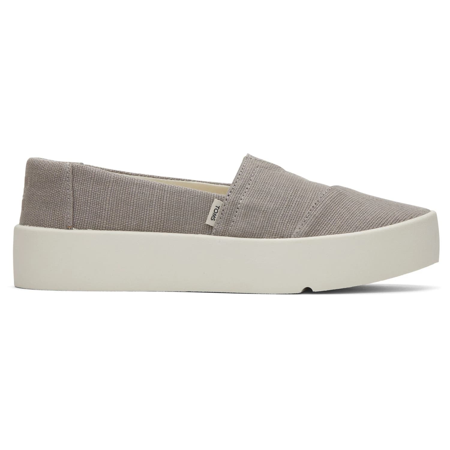 Дамски маратонки TOMS Women's Verona Slip On Sneakers - Light Grey