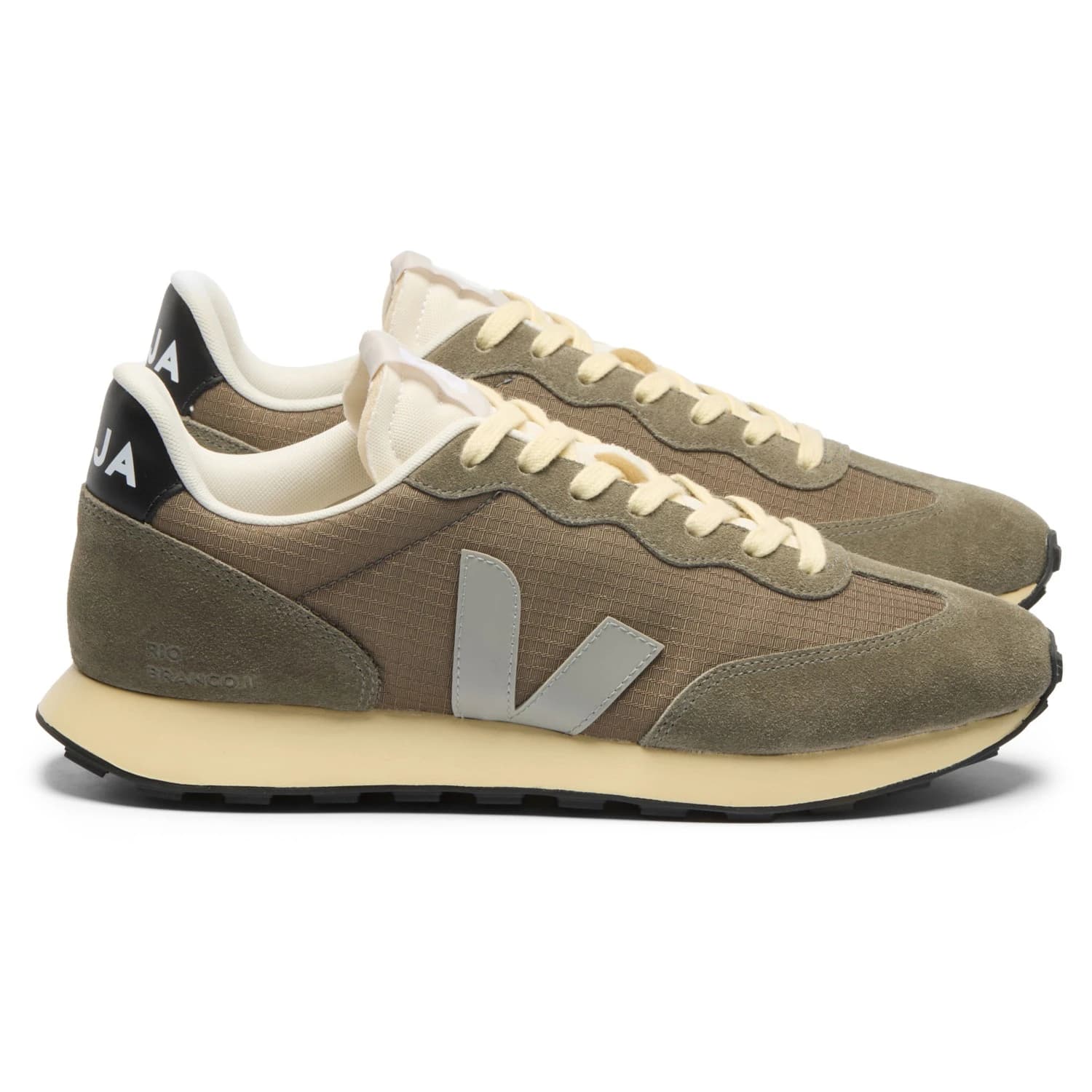Дамски маратонки Veja Women's Rio Branco II Sneakers - Kakioxford Grey / Black