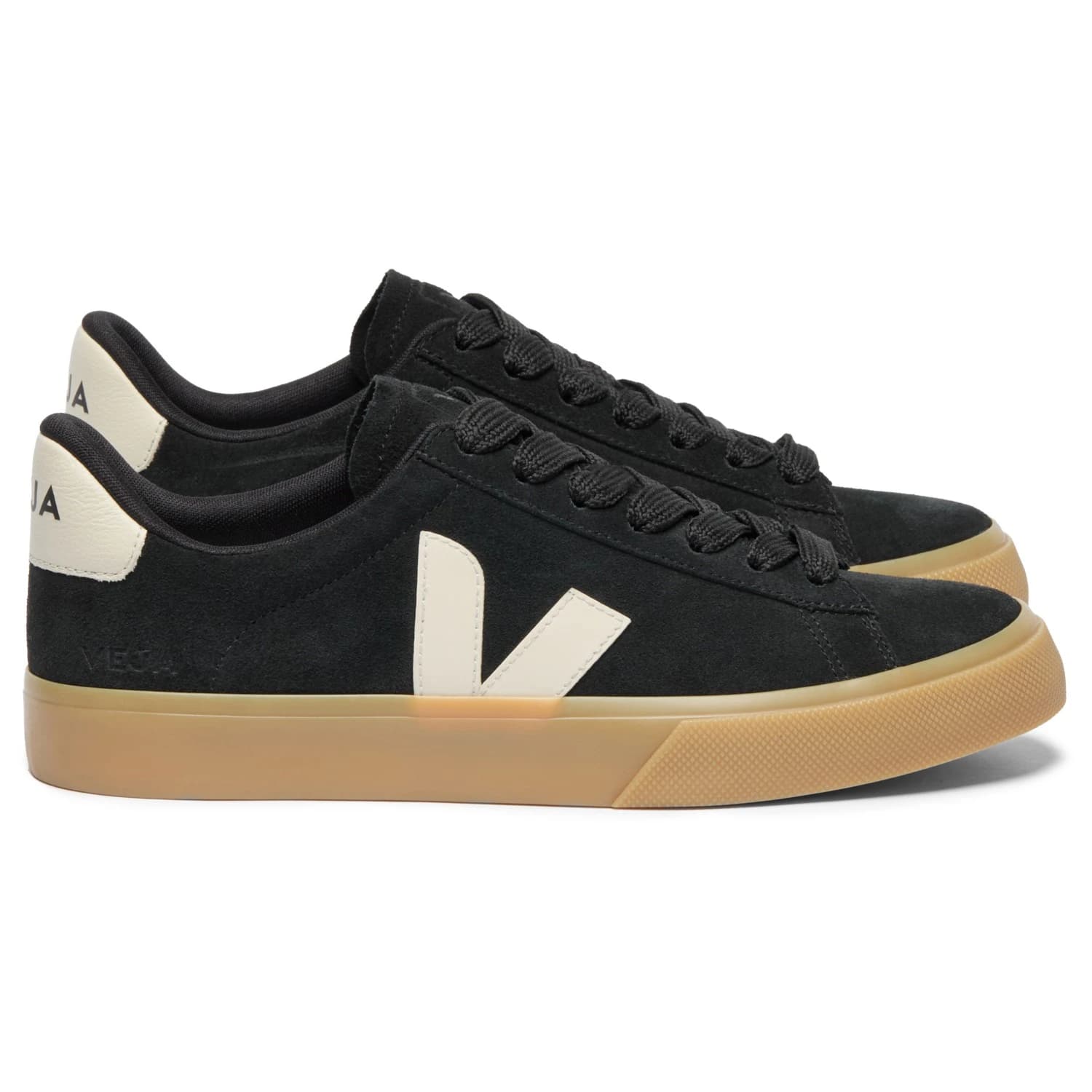 Дамски маратонки Veja Women's Campo Sneakers - Black / Pierre
