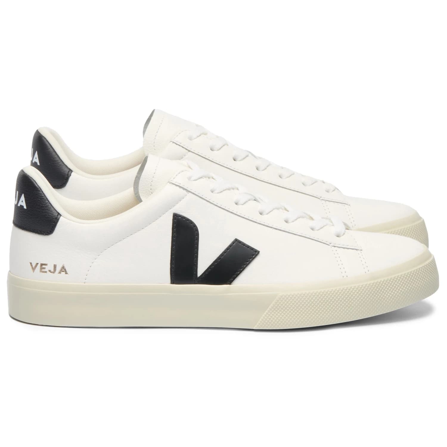 Дамски маратонки Veja Women's Campo Sneakers - Extra White / Black