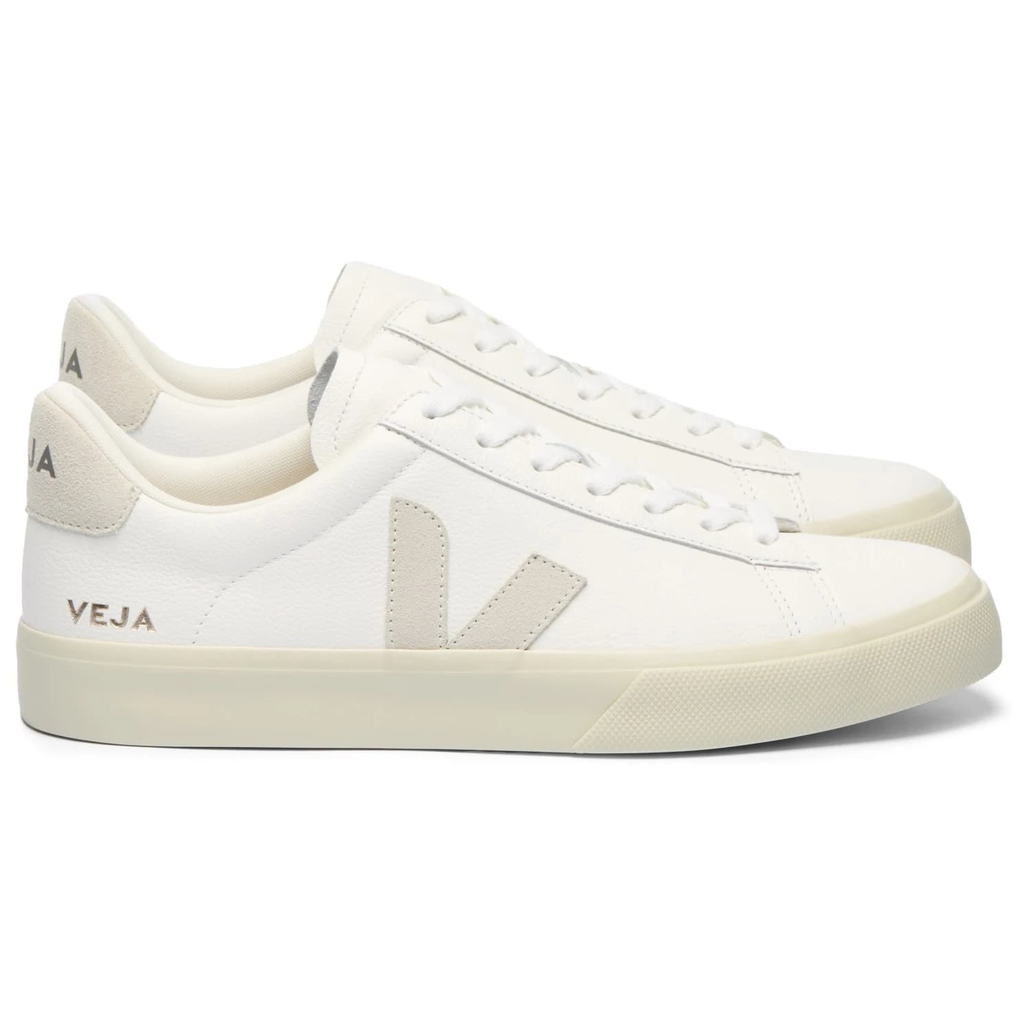 Дамски маратонки Veja Women's Campo Sneakers - White / Natural