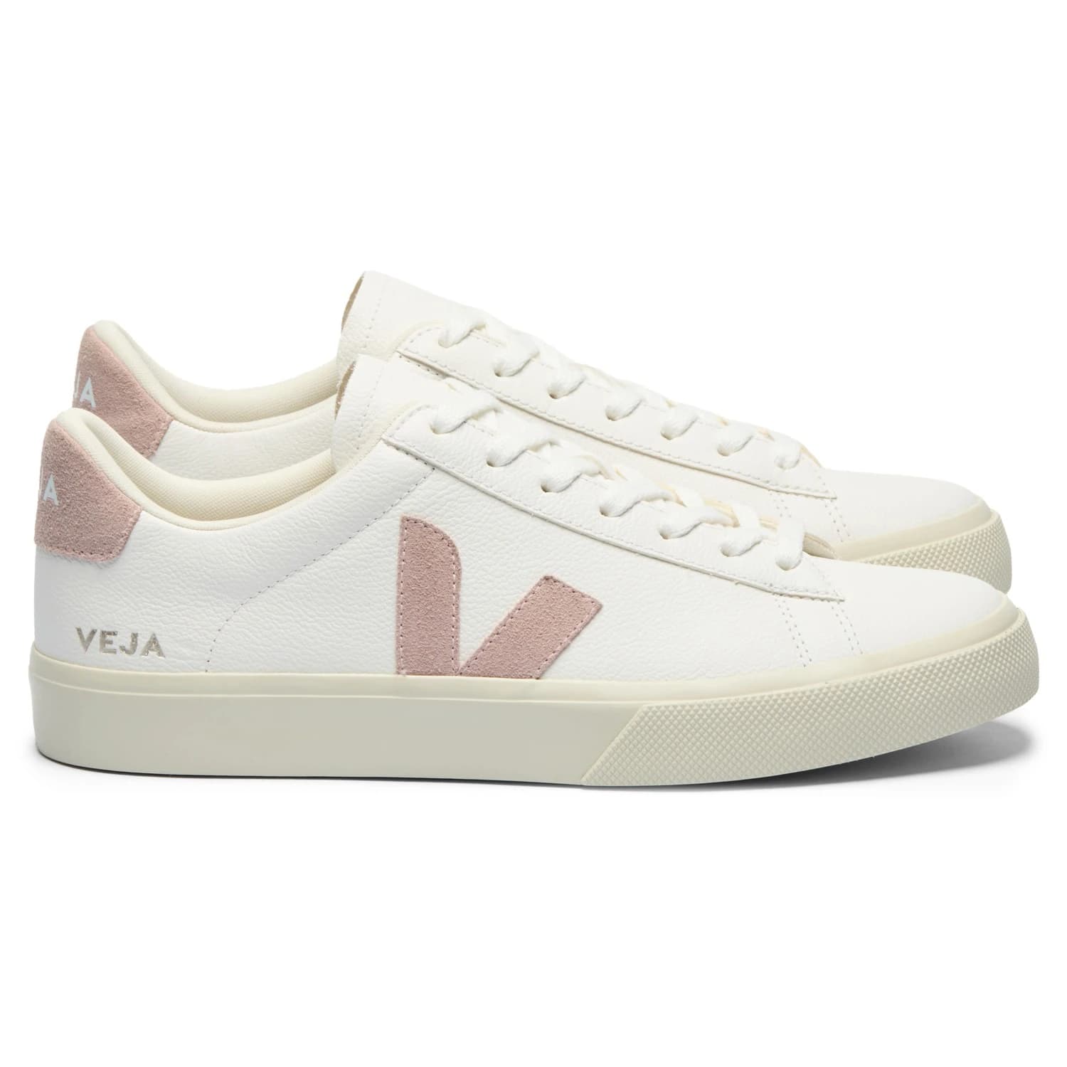 Дамски маратонки Veja Women's Campo Sneakers - Extra White / Babe